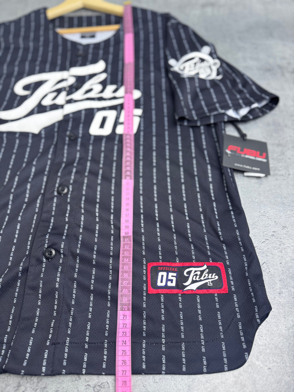Nowy Jersey FUBU Koszulka Futbol NFL Amerykańska Skater Rugby Y2K Vintage HipHop