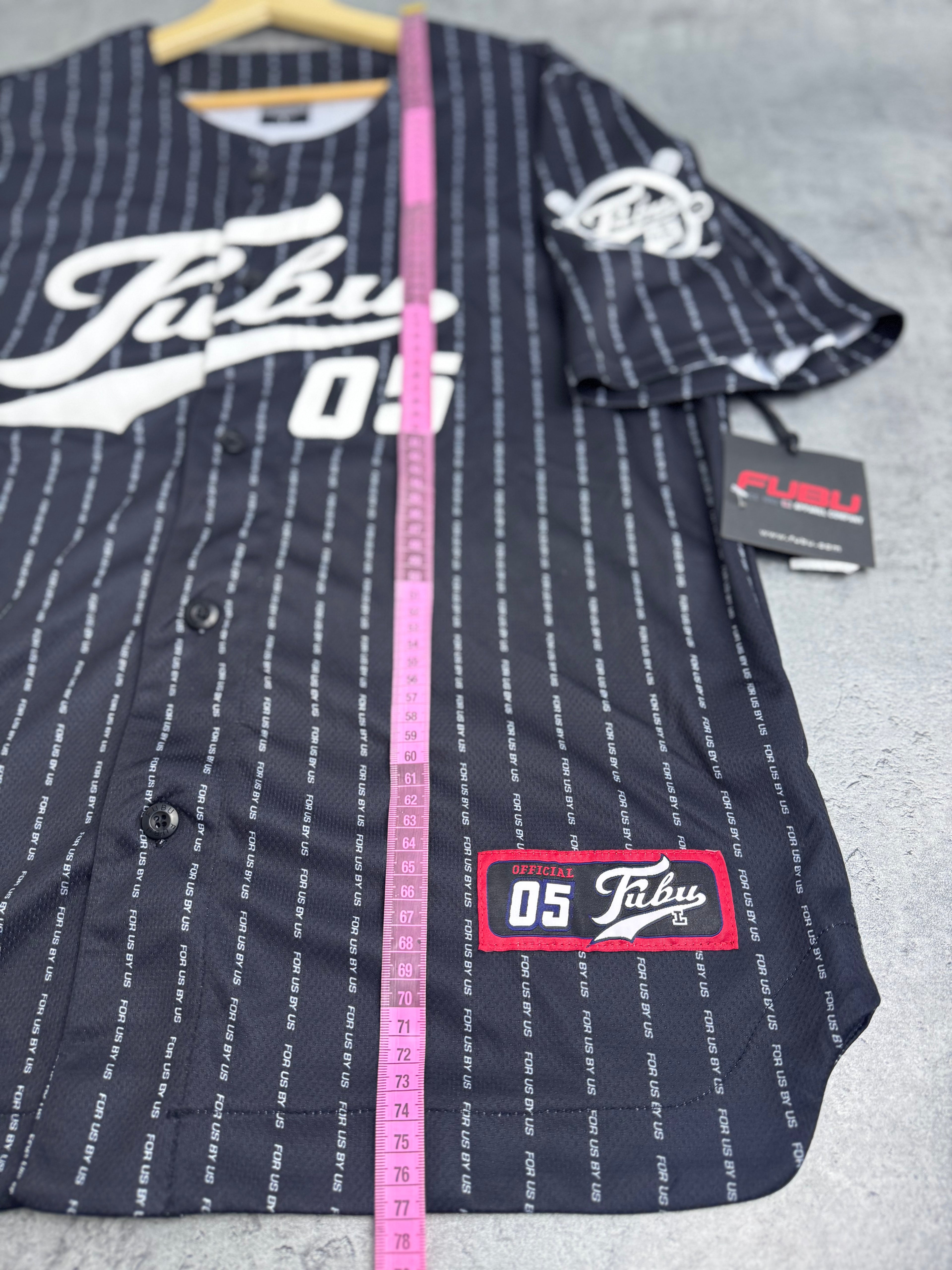 Nowy Jersey FUBU Koszulka Futbol NFL Amerykańska Skater Rugby Y2K Vintage HipHop