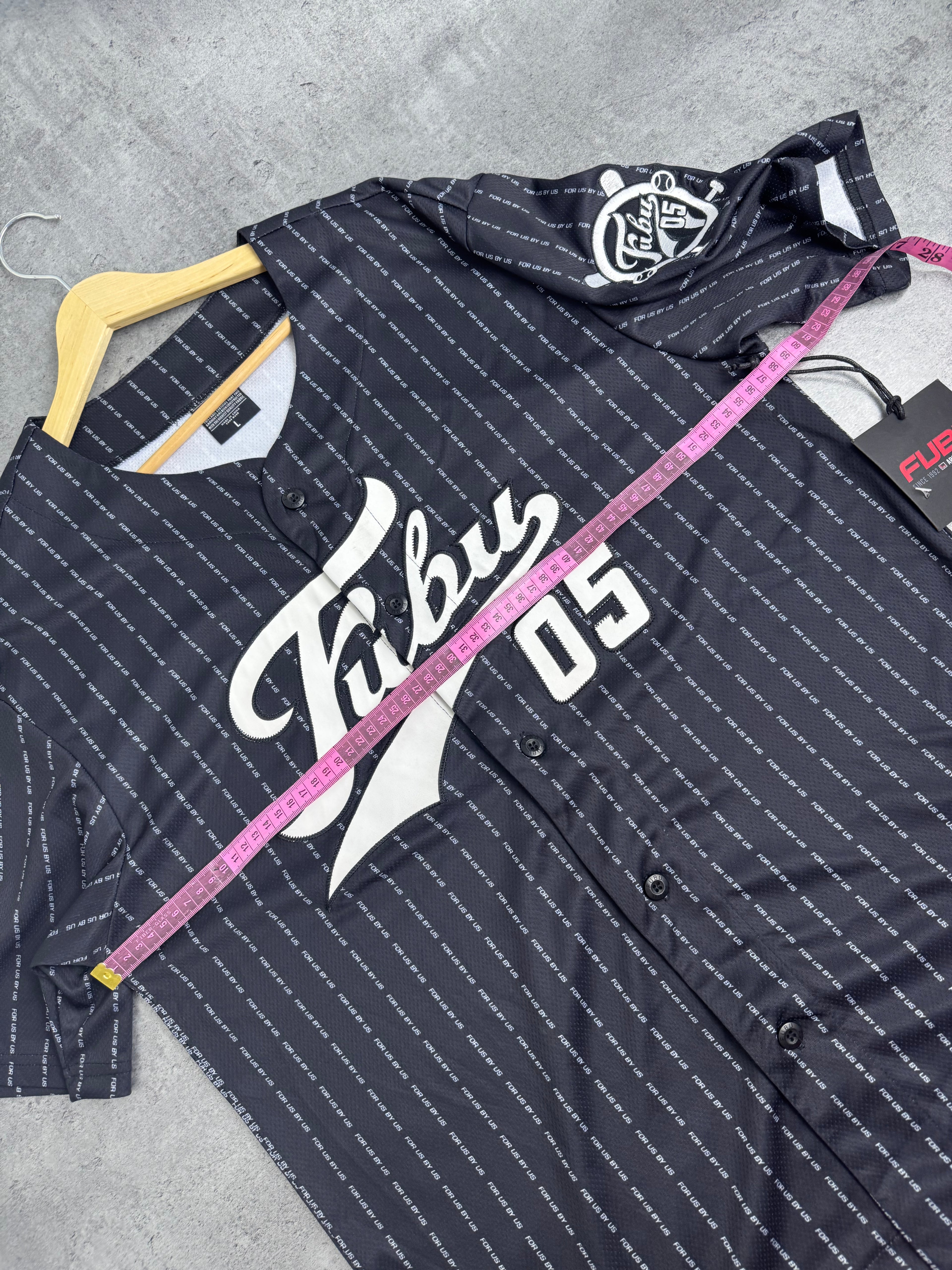 Nowy Jersey FUBU Koszulka Futbol NFL Amerykańska Skater Rugby Y2K Vintage HipHop