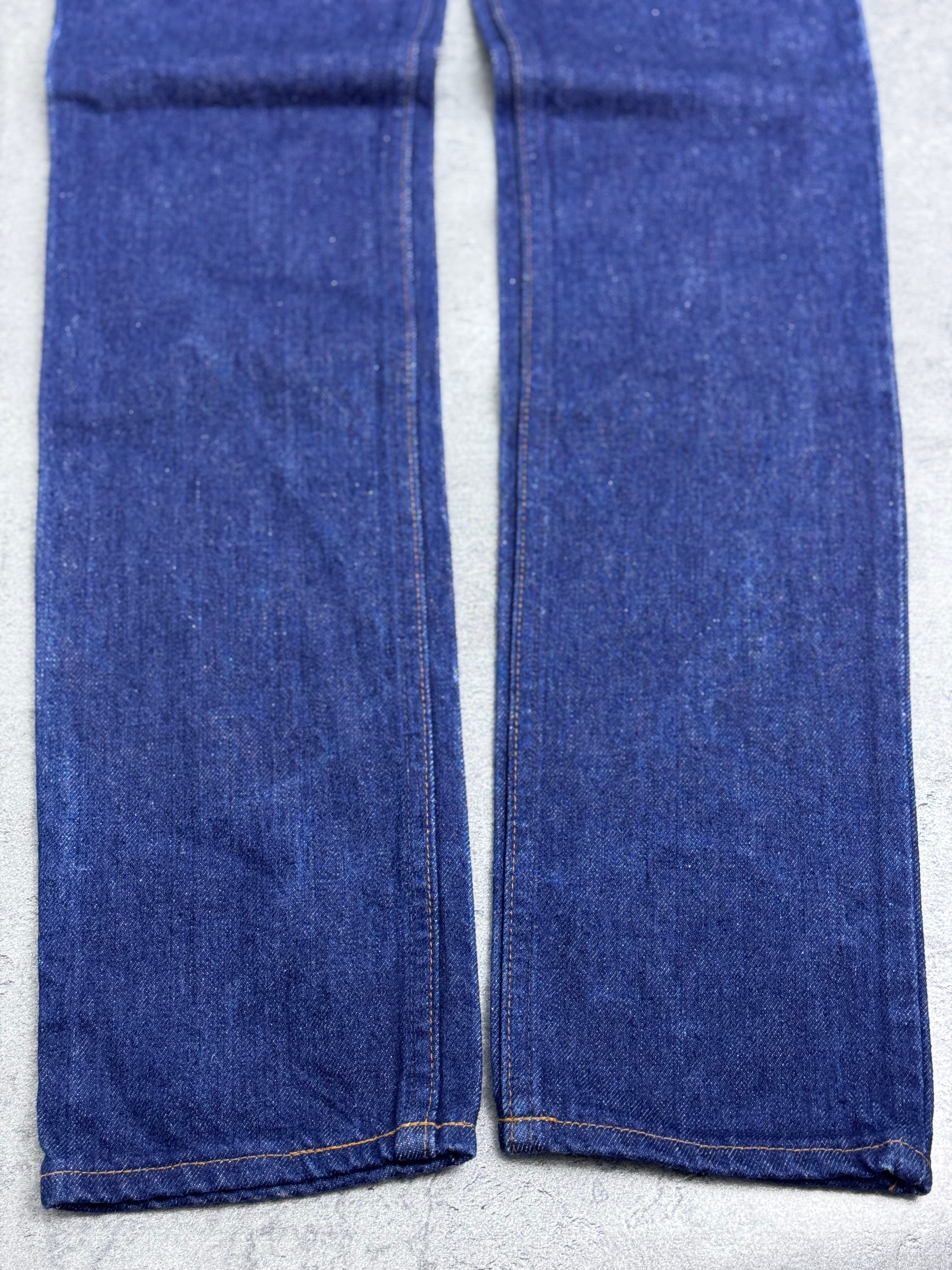 Levi’s Vintage Orange Tab 80s Rurki Skinny Straight Leg Denim Jeans spodnie jeansowe 90s vintage