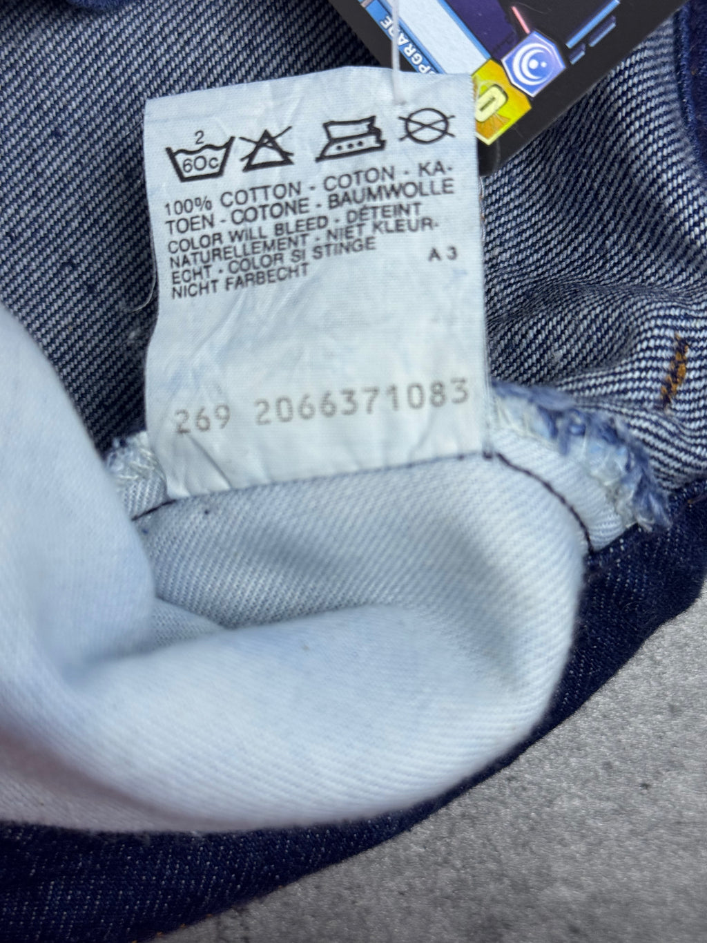 Levi’s Vintage Orange Tab 80s Rurki Skinny Straight Leg Denim Jeans spodnie jeansowe 90s vintage