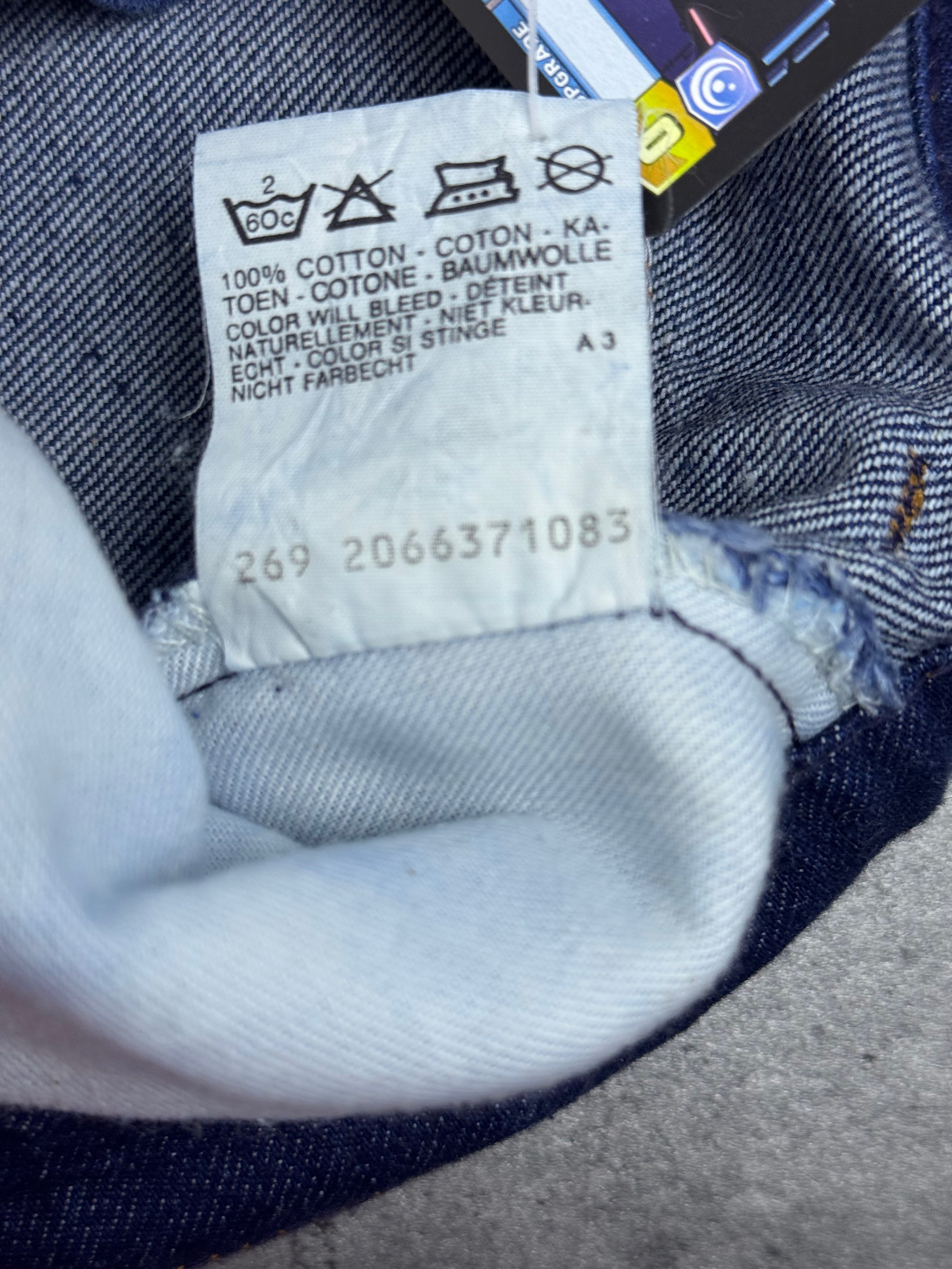 Levi’s Vintage Orange Tab 80s Rurki Skinny Straight Leg Denim Jeans spodnie jeansowe 90s vintage