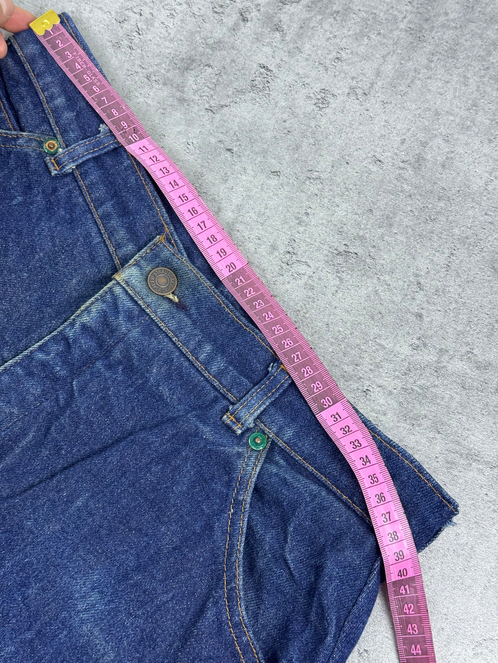 90s Levi’s Skirt Denim Spódnica Jeansowa Midi Made in Belgium Orange Tab Rare