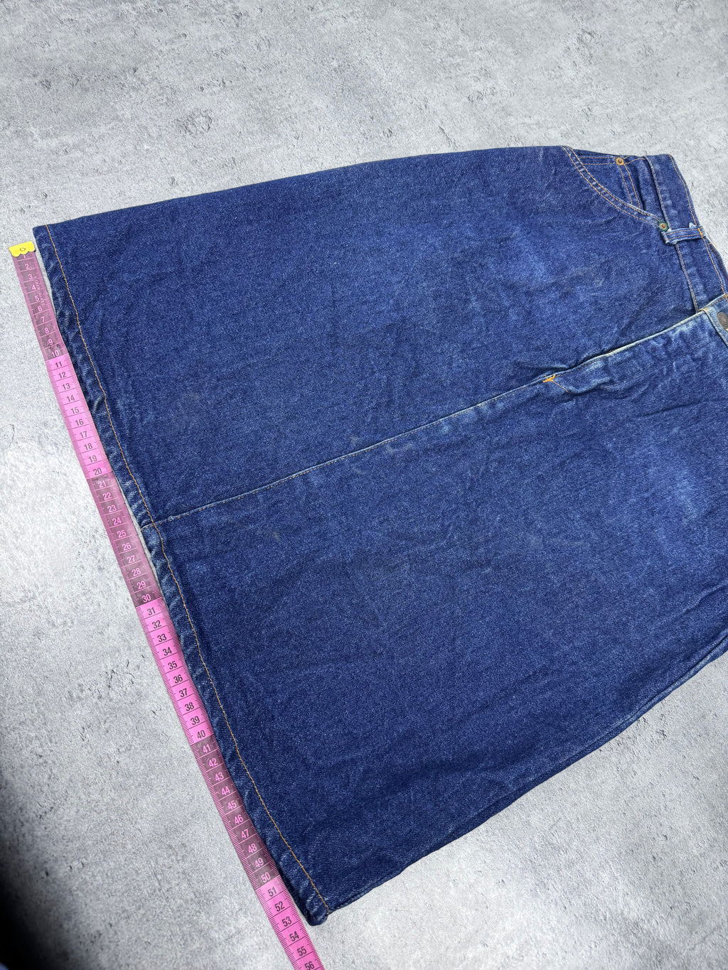 90s Levi’s Skirt Denim Spódnica Jeansowa Midi Made in Belgium Orange Tab Rare