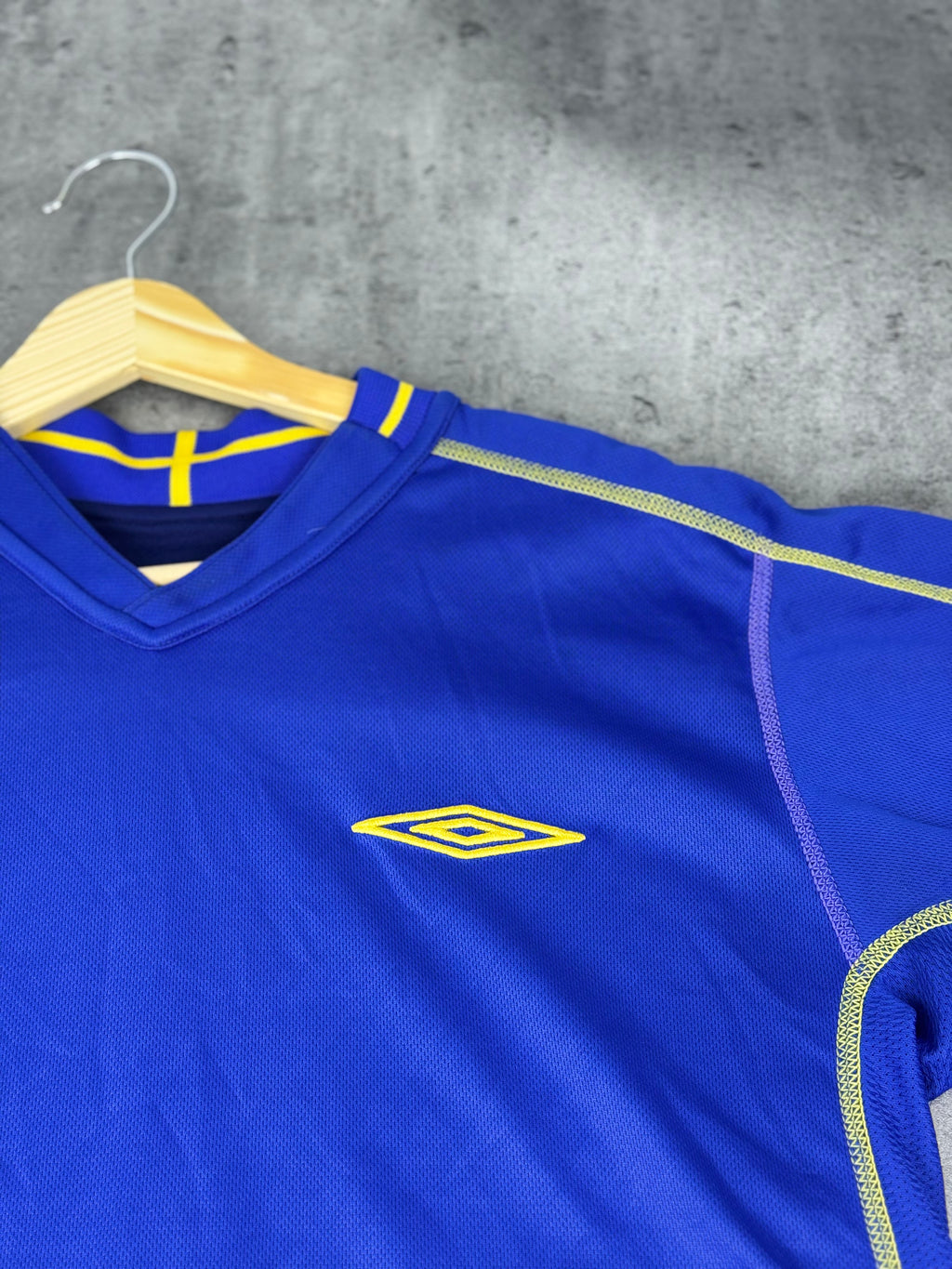 2003/05 Sweden Away Football Shirt Soccer Jersey Koszulka Piłkarska 2000s Vintage Umbro