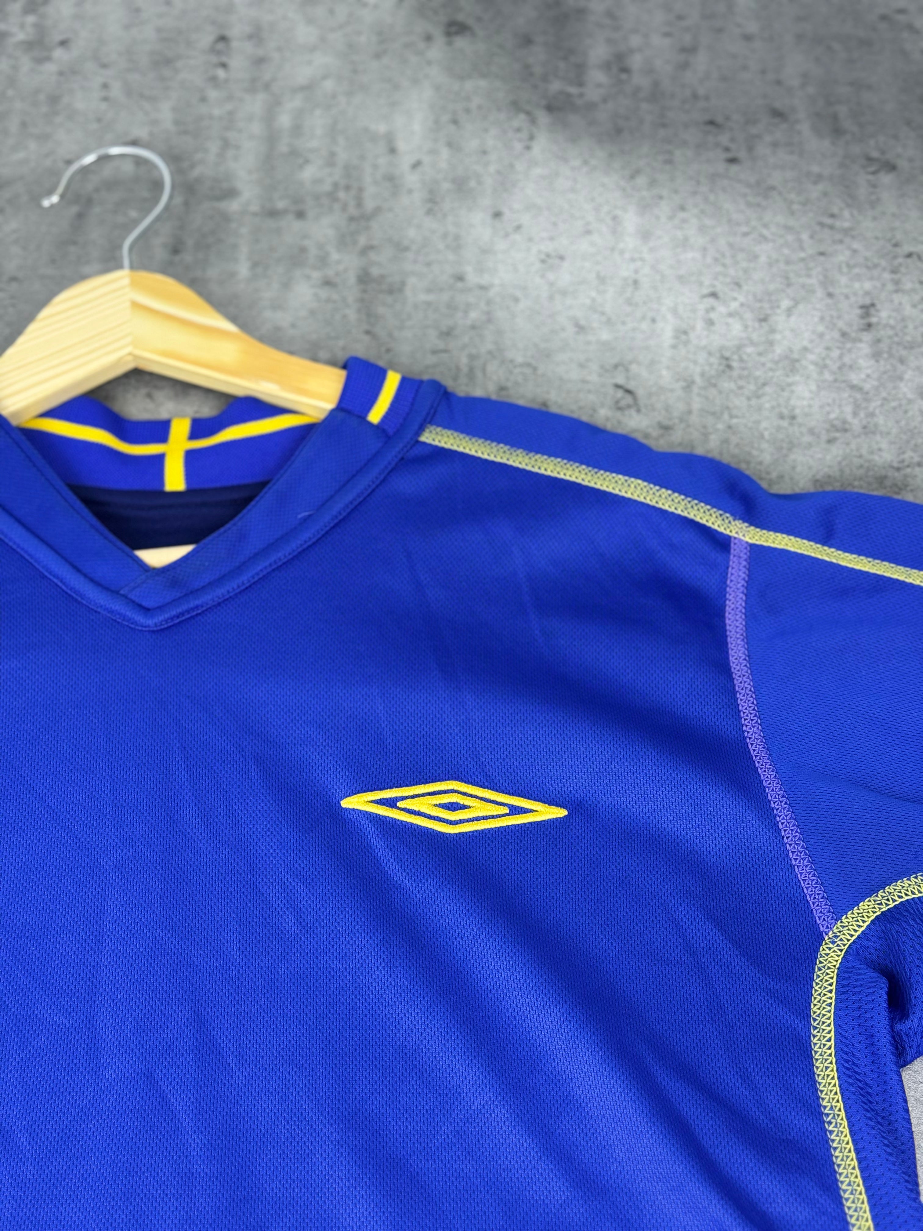 2003/05 Sweden Away Football Shirt Soccer Jersey Koszulka Piłkarska 2000s Vintage Umbro