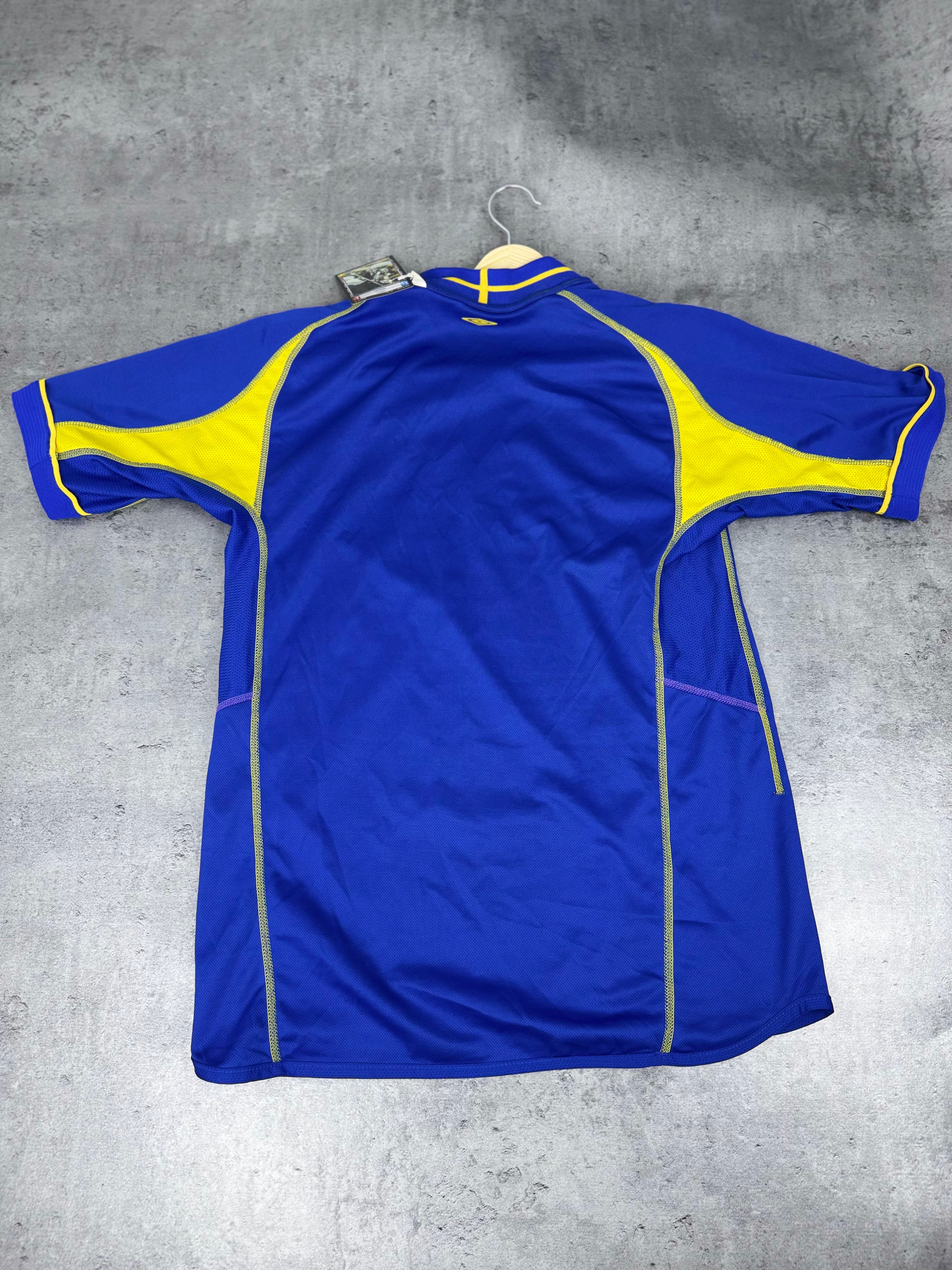 2003/05 Sweden Away Football Shirt Soccer Jersey Koszulka Piłkarska 2000s Vintage Umbro