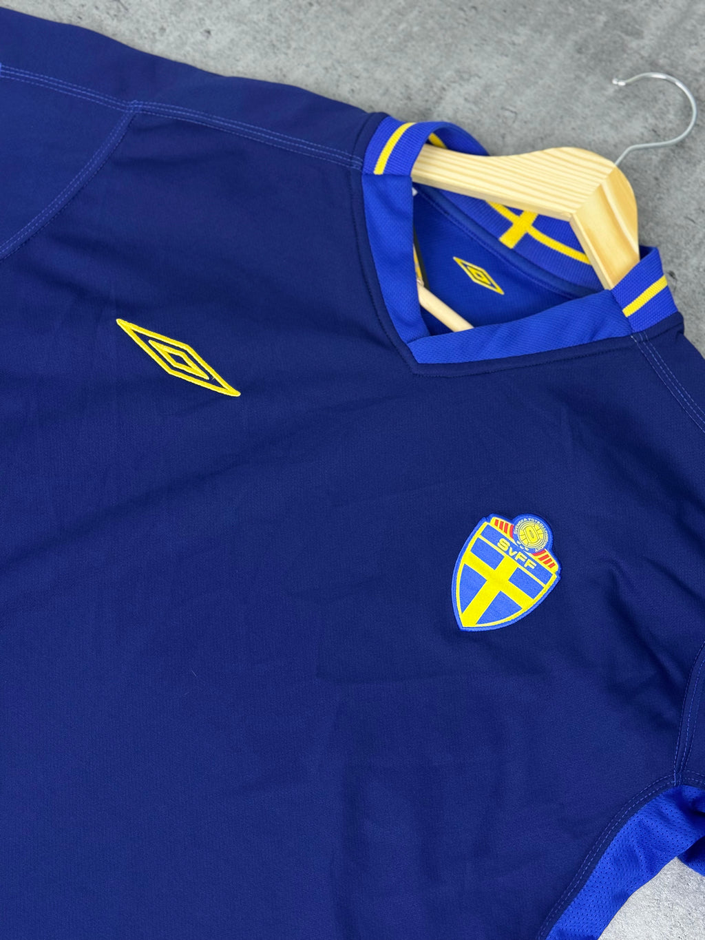 2003/05 Sweden Away Football Shirt Soccer Jersey Koszulka Piłkarska 2000s Vintage Umbro