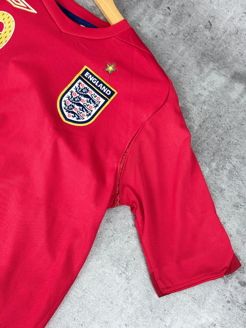 2006-08 Wayne Rooney Umbro England Vintage National Team Jersey koszulka piłkarska reprezentacji&nbsp;