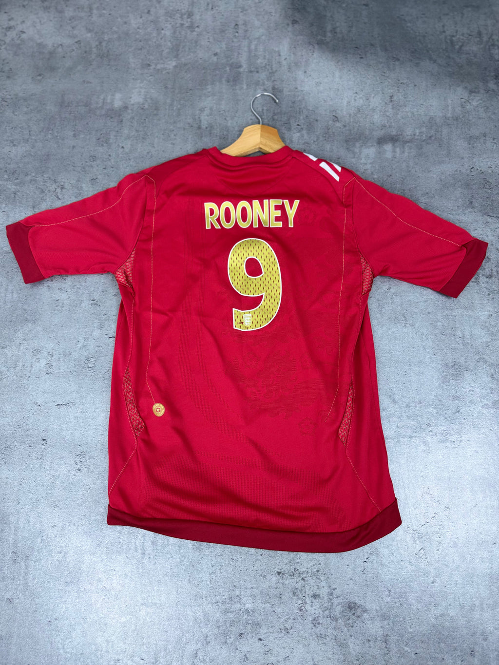 2006-08 Wayne Rooney Umbro England Vintage National Team Jersey koszulka piłkarska reprezentacji&nbsp;
