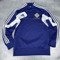 2012-13 Northern Ireland adidas Training Top piłkarska koszulka bluza z długim rękawem vintage