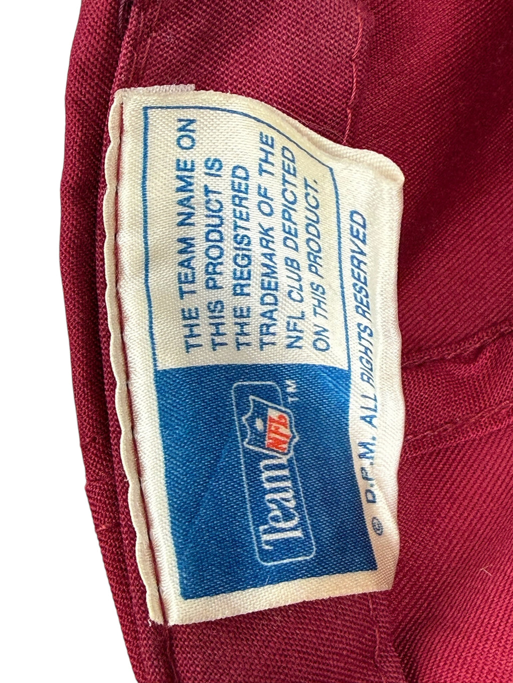 90s NFL Washington Redskins Snapback Hat One Size