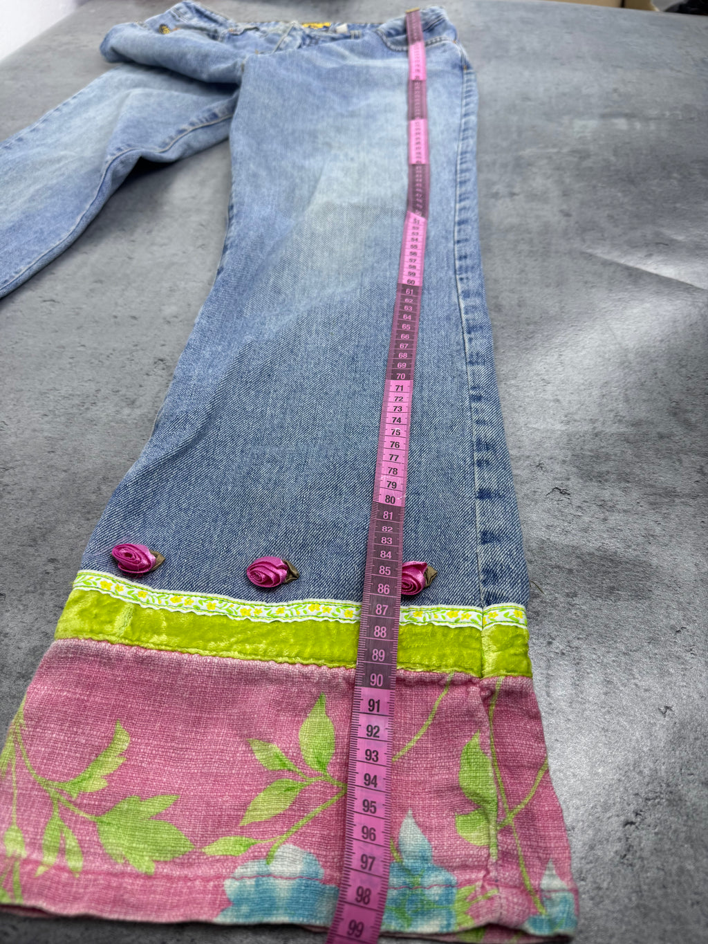 Jnco Rare Hannah Montana Spodnie Jeansowe Jeansy Flared Funky Festival Made in USA