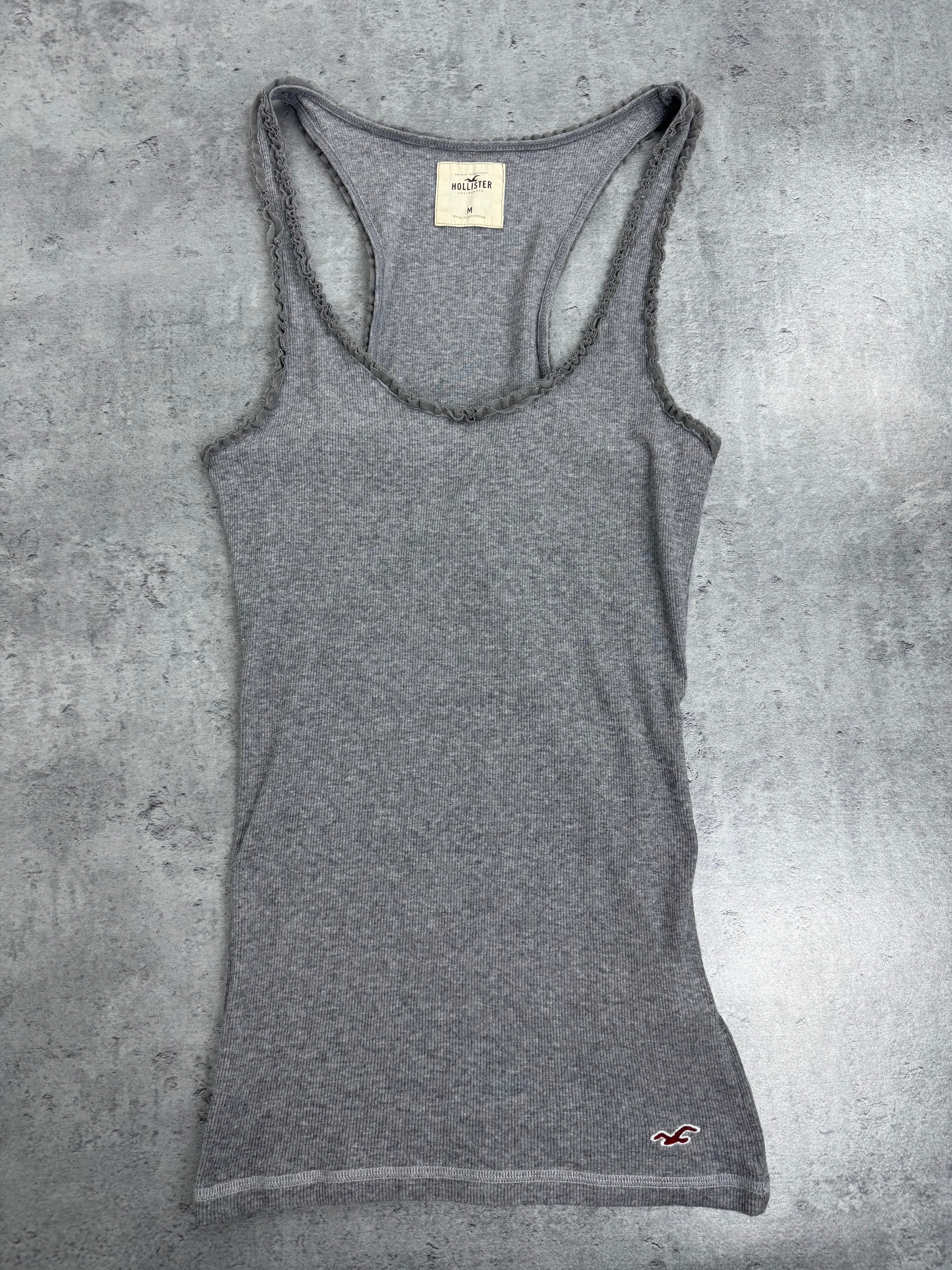 Hollister California vintage y2k bokserka koszulka bluzka na ramiączkach 2000s surf skater