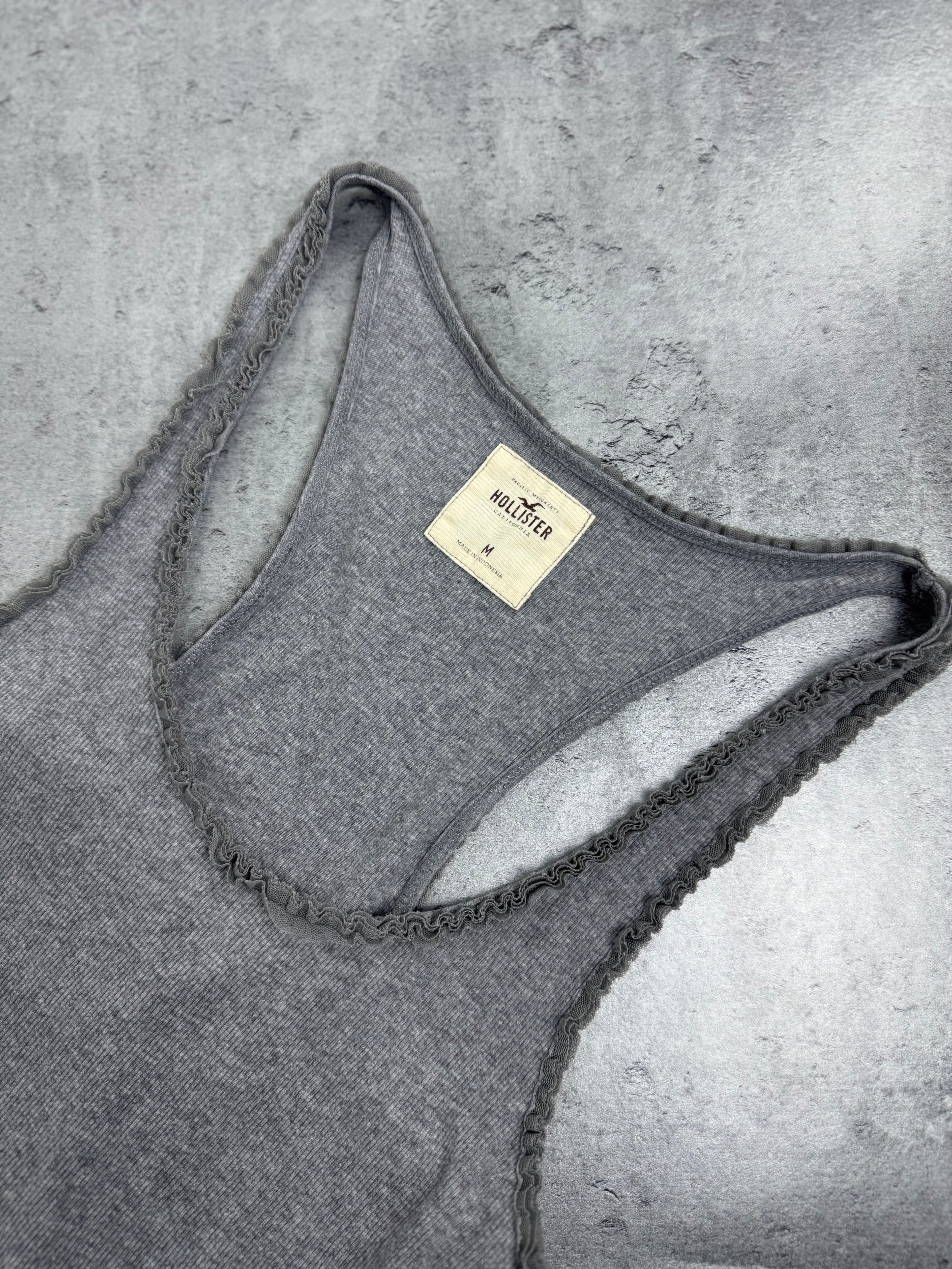 Hollister California vintage y2k bokserka koszulka bluzka na ramiączkach 2000s surf skater