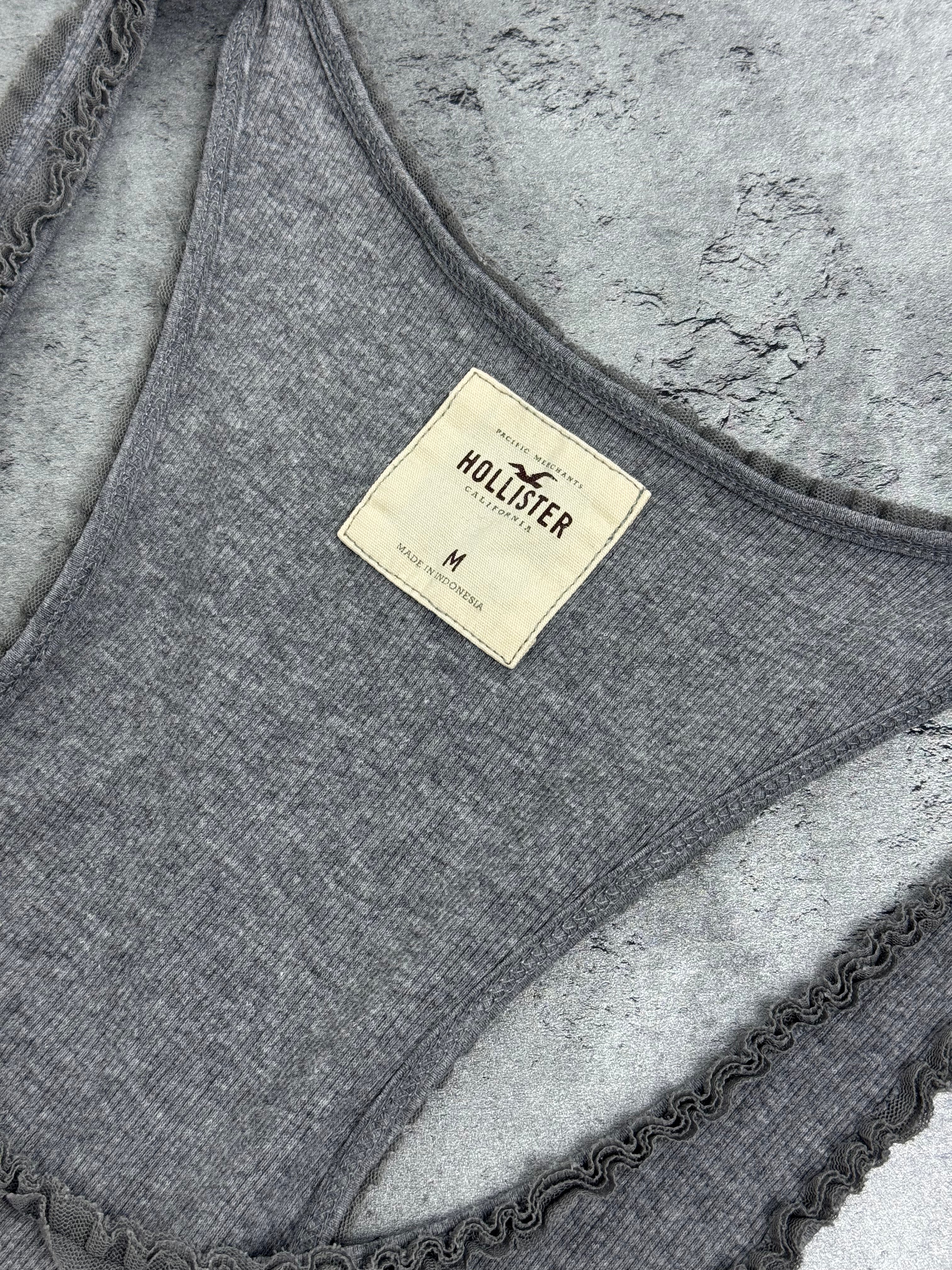 Hollister California vintage y2k bokserka koszulka bluzka na ramiączkach 2000s surf skater