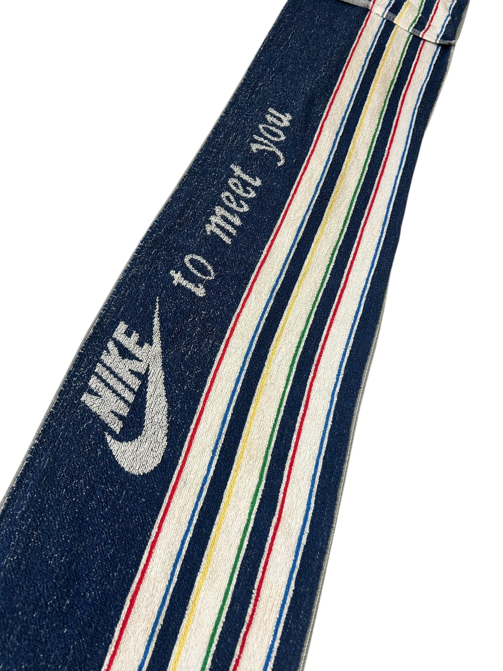 Vintage beach towel Nike from 1980 - retro ręcznik z lat 80’