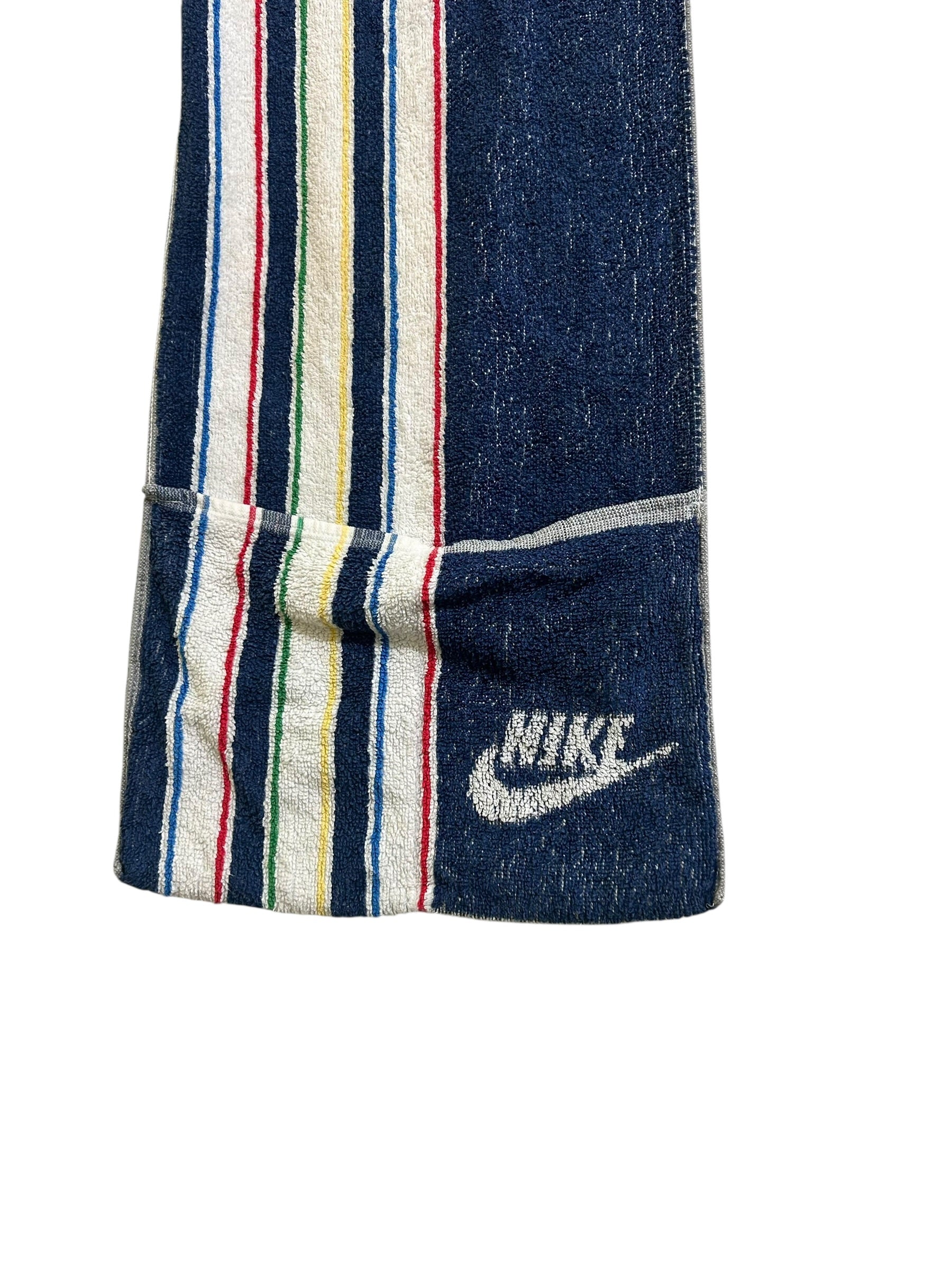 Vintage beach towel Nike from 1980 - retro ręcznik z lat 80’