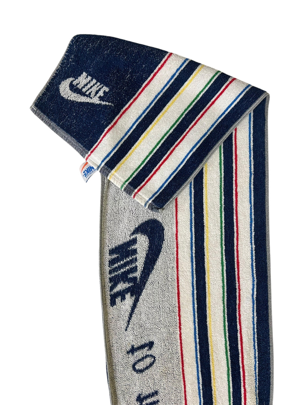 Vintage beach towel Nike from 1980 - retro ręcznik z lat 80’