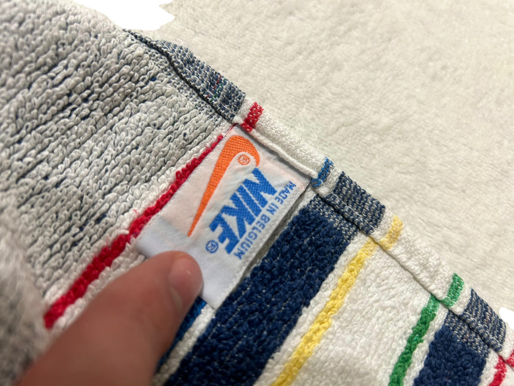 Vintage beach towel Nike from 1980 - retro ręcznik z lat 80’