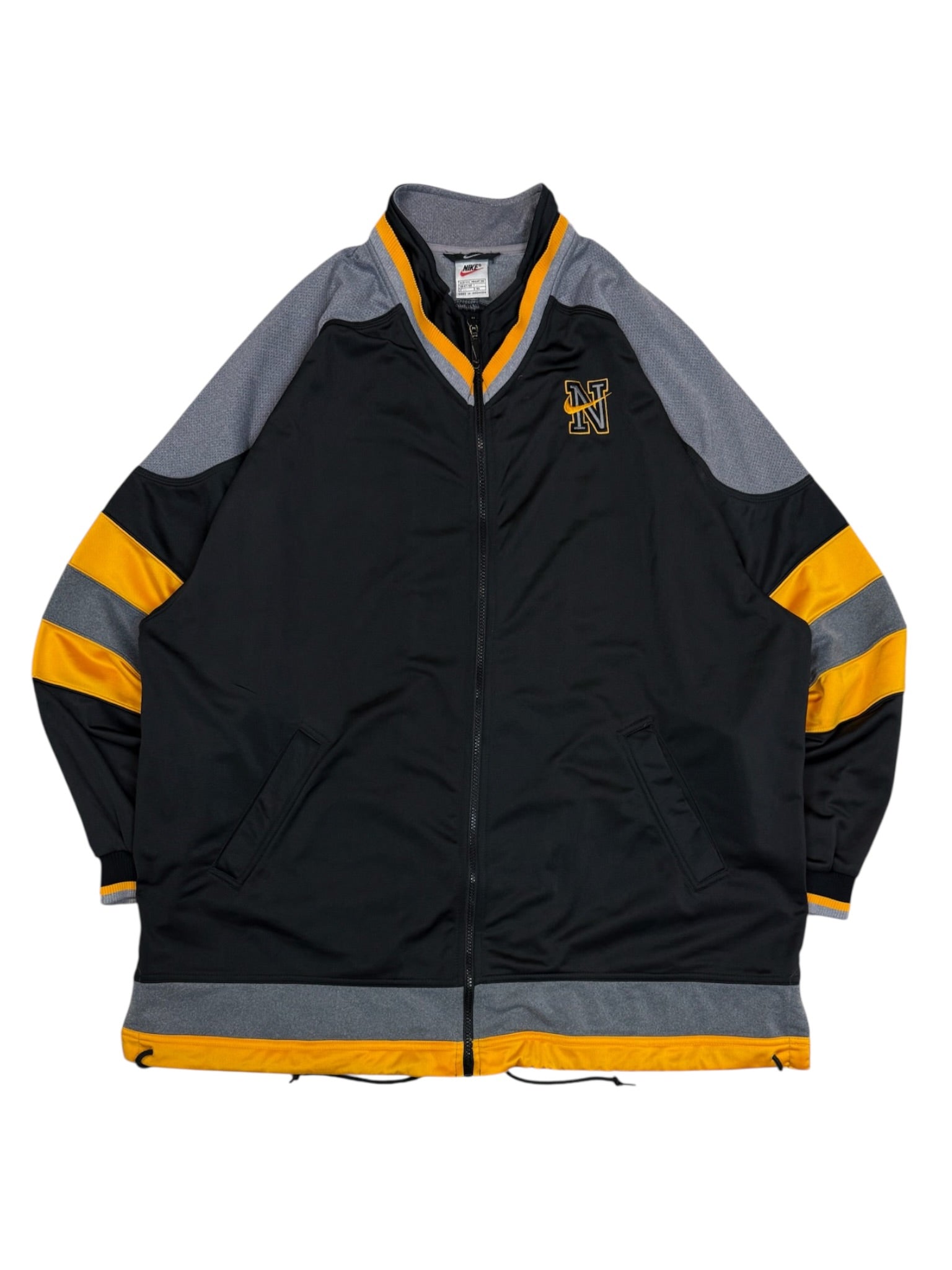 Vintage Nike Big Logo Track Jacket Rare Hype Men's Spell Out Size XXL