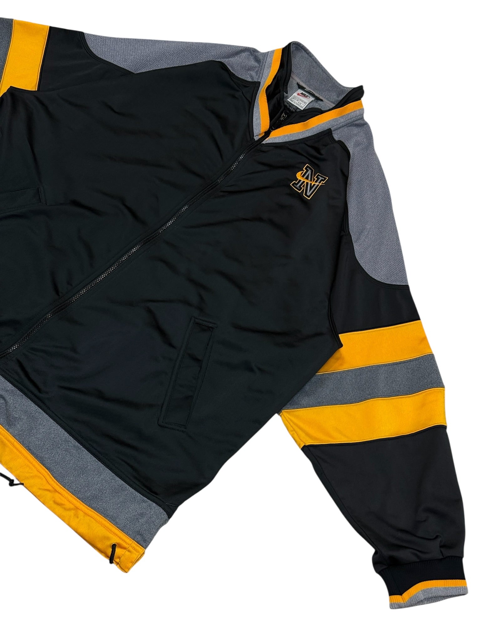 Vintage Nike Big Logo Track Jacket Rare Hype Men's Spell Out Size XXL