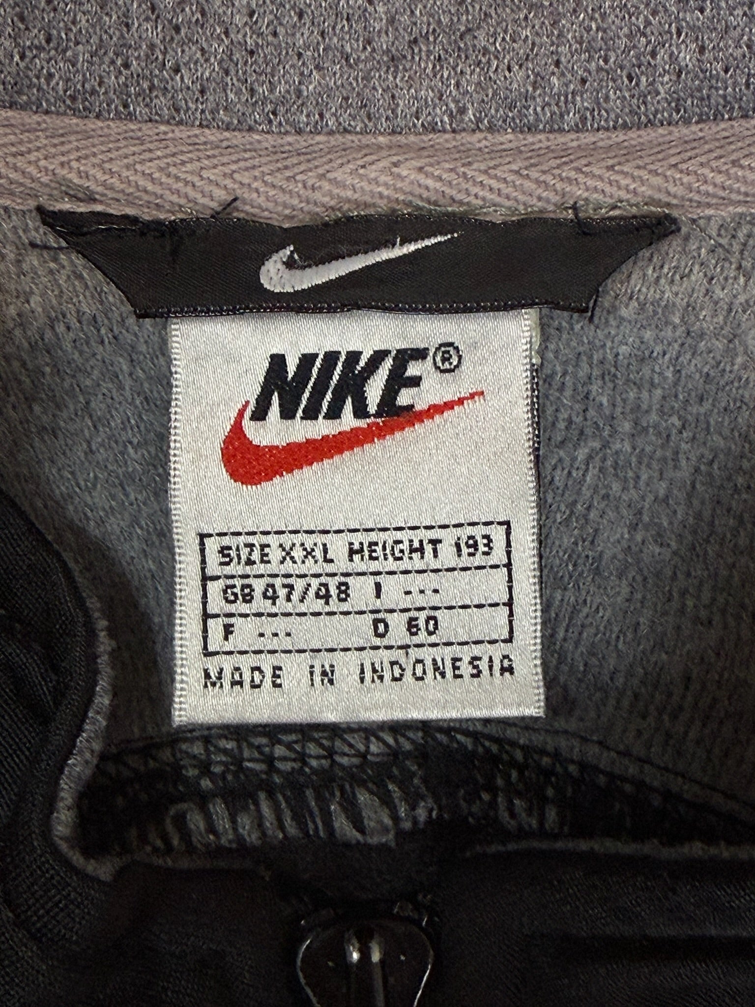 Vintage Nike Big Logo Track Jacket Rare Hype Men's Spell Out Size XXL