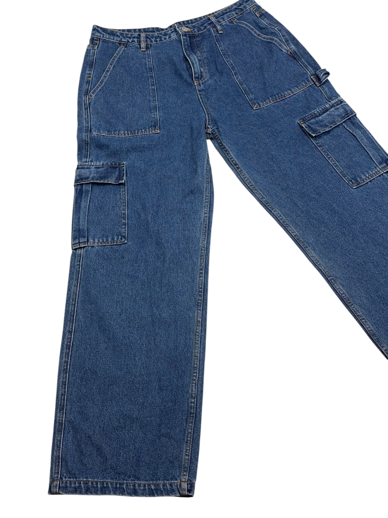 Santa Cruz Workers Cargo Pant Classic Blue Denim