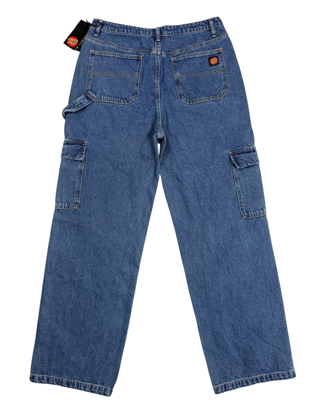 Santa Cruz Workers Cargo Pant Classic Blue Denim