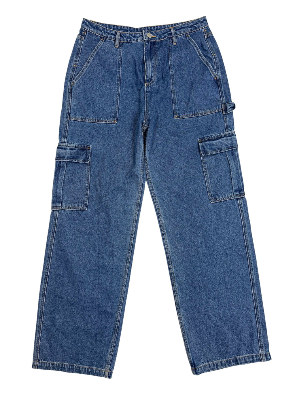Santa Cruz Workers Cargo Pant Classic Blue Denim