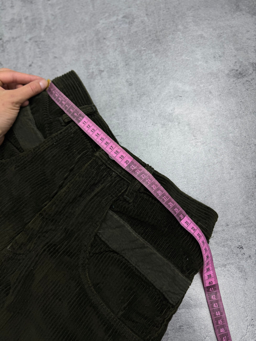 Alien Rare Y2K Corduroy Baggy Pants Szerokie Spodnie Luźne UFO 2000s sztruksowe embroidery skater