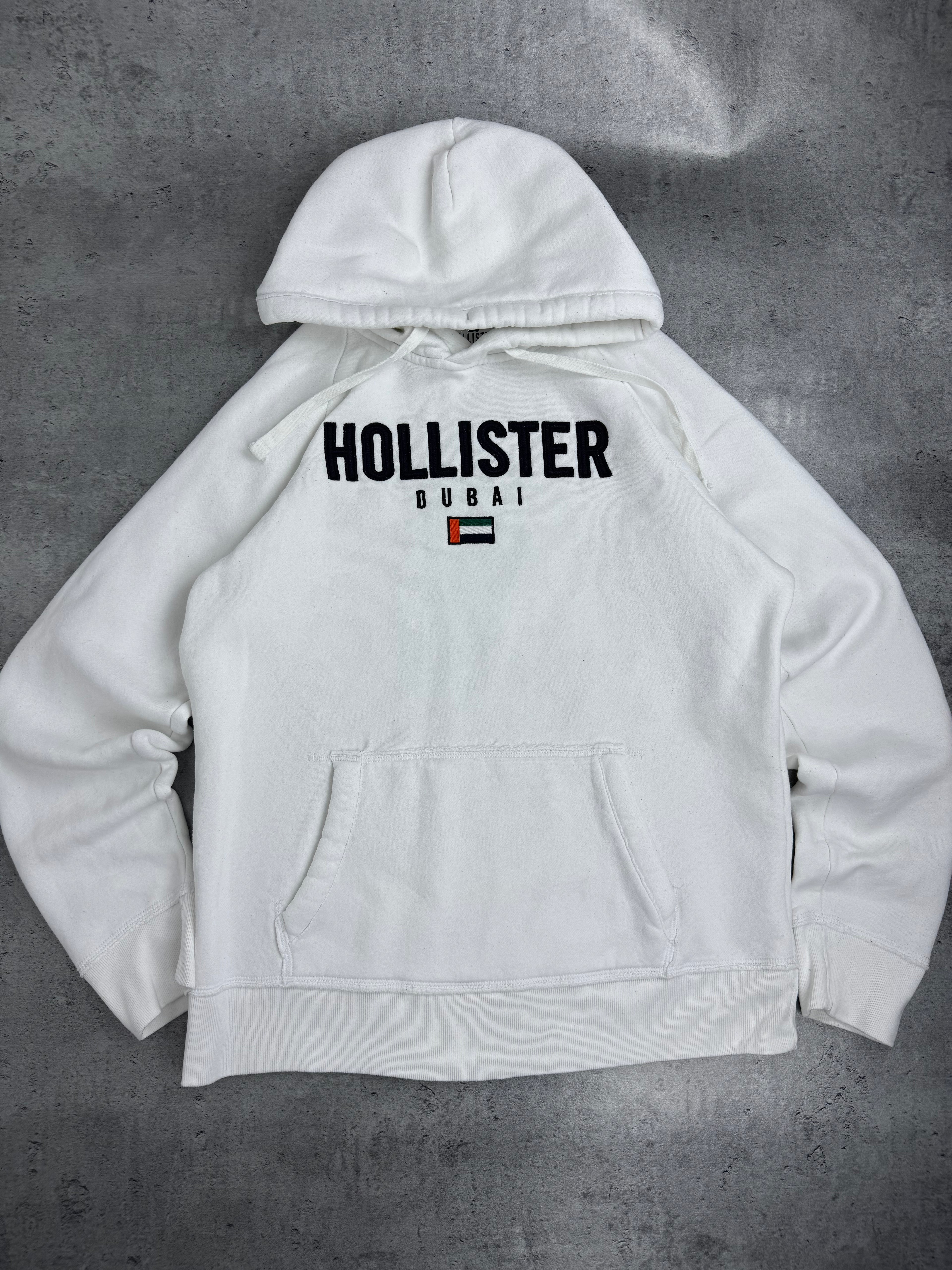Hollister California Dubai Edition y2k Spellout surfing hoodie bluza 2000s Limited