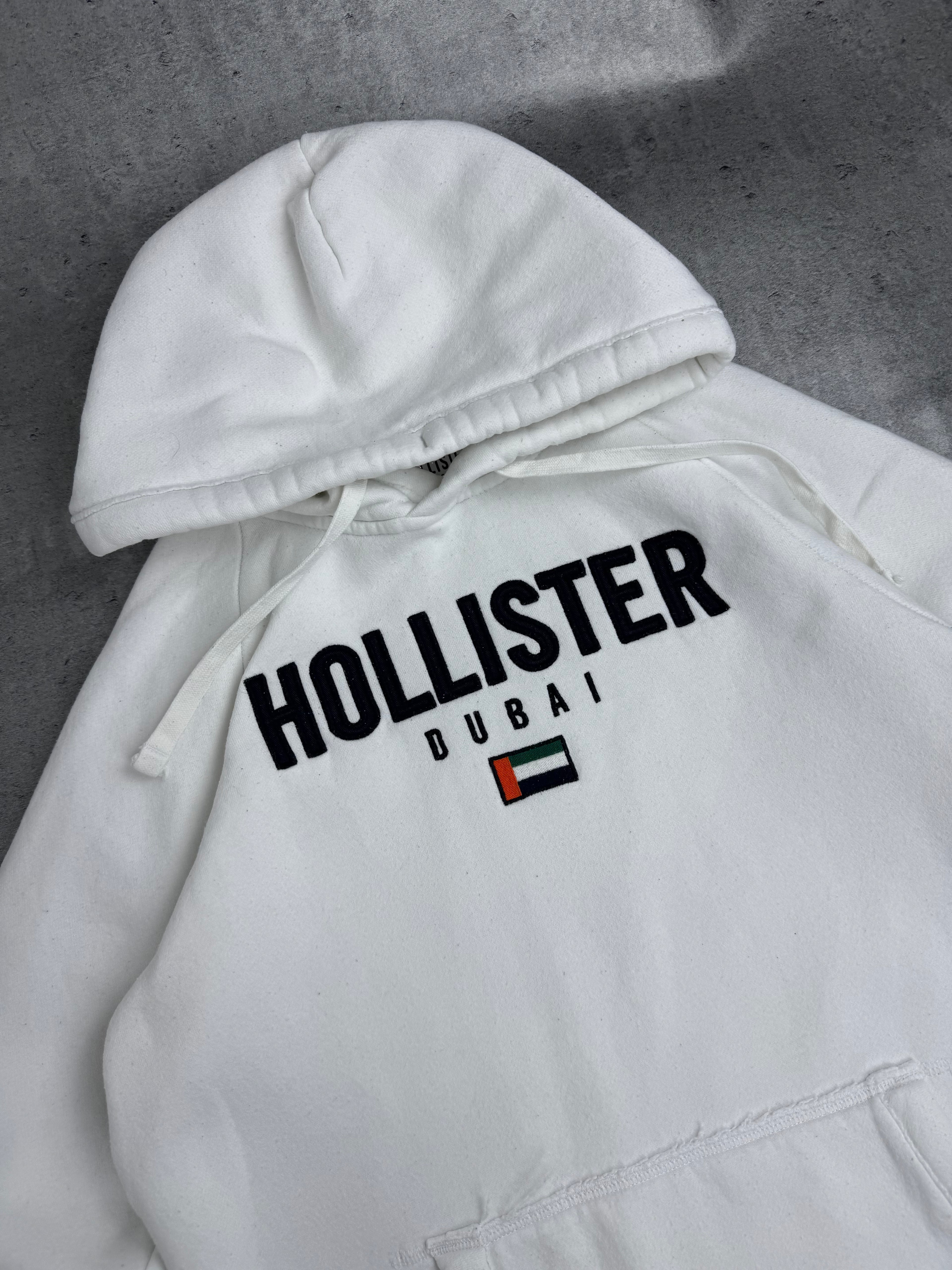 Hollister California Dubai Edition y2k Spellout surfing hoodie bluza 2000s Limited