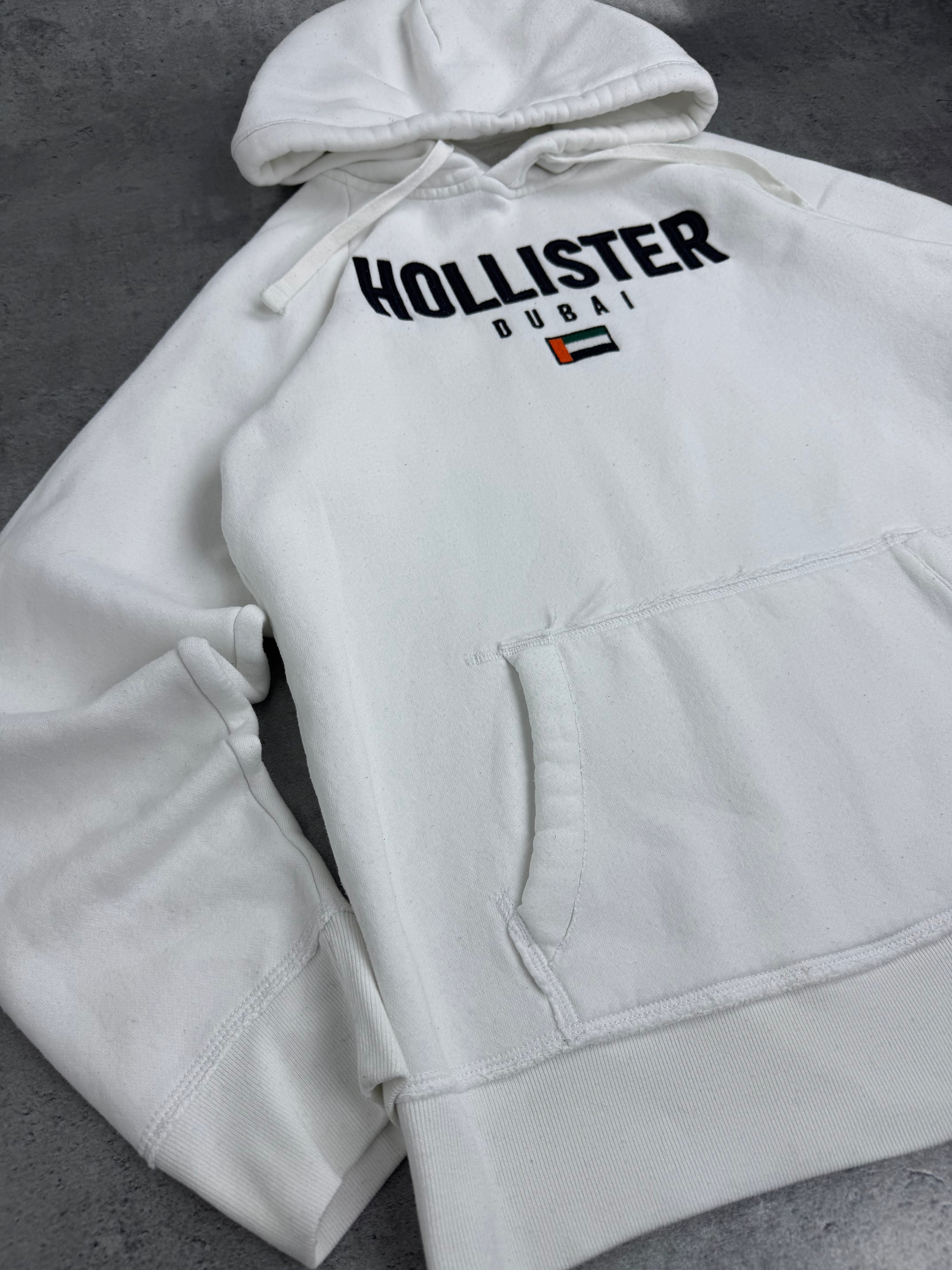 Hollister California Dubai Edition y2k Spellout surfing hoodie bluza 2000s Limited