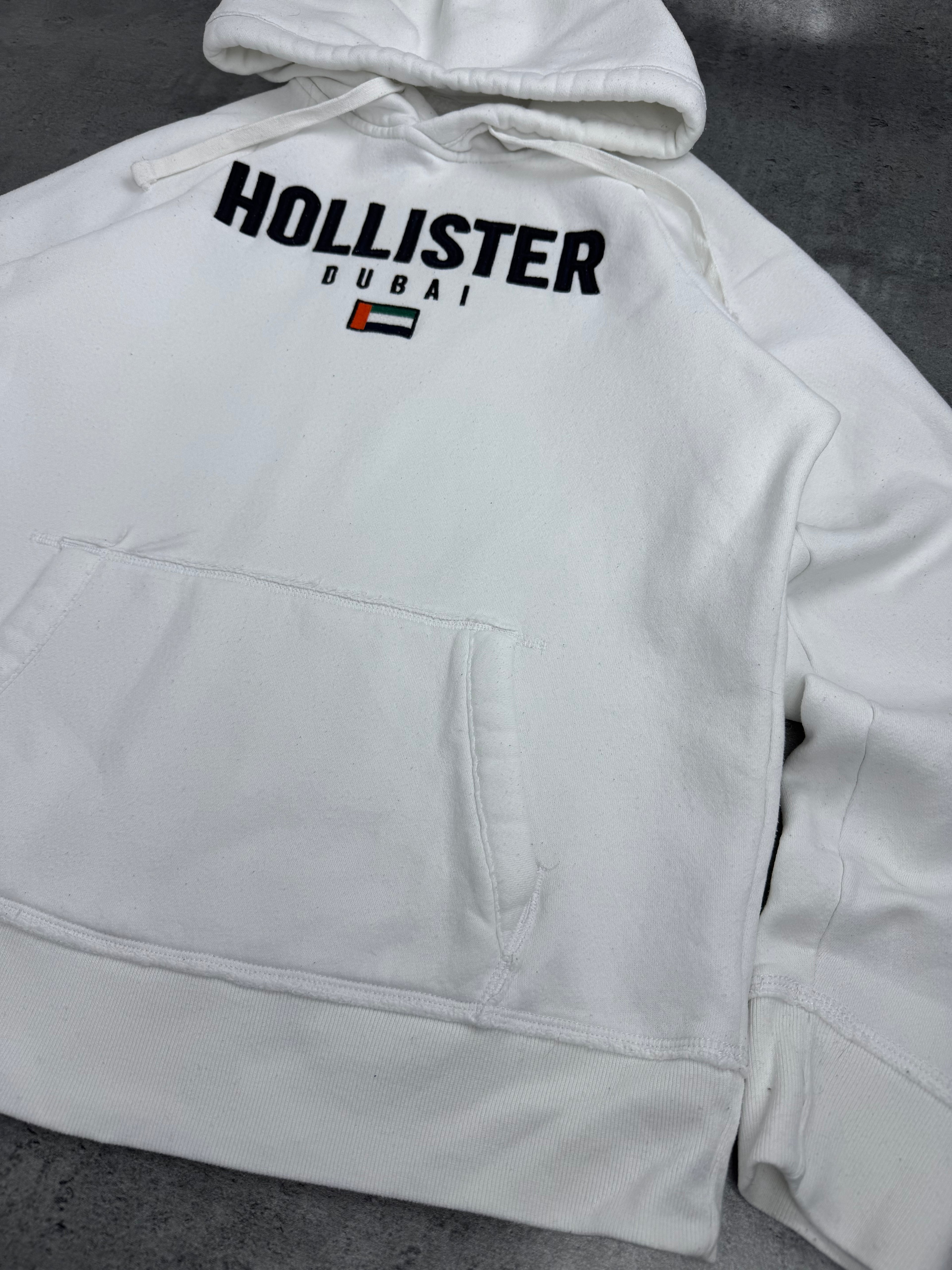 Hollister California Dubai Edition y2k Spellout surfing hoodie bluza 2000s Limited