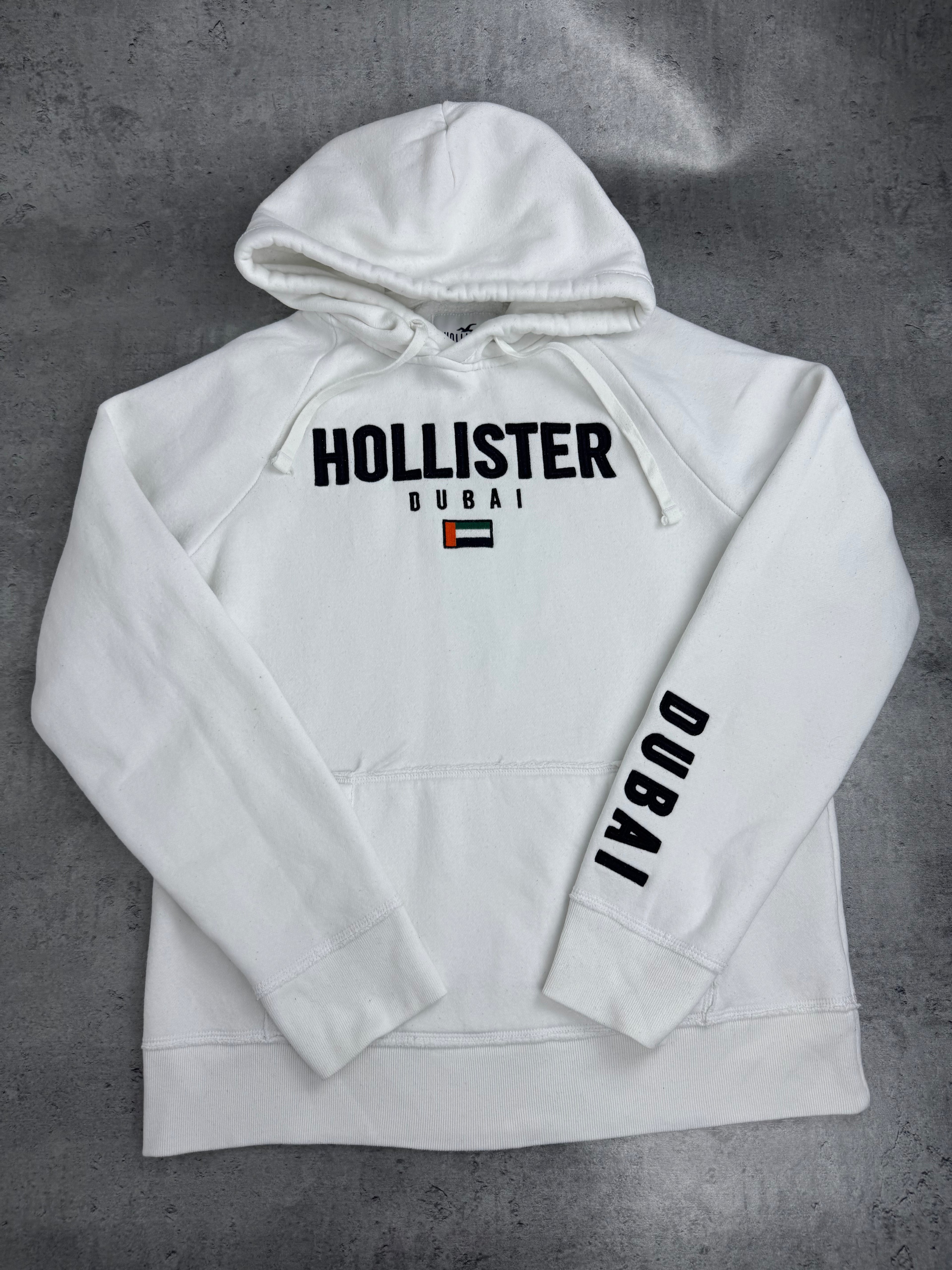 Hollister California Dubai Edition y2k Spellout surfing hoodie bluza 2000s Limited