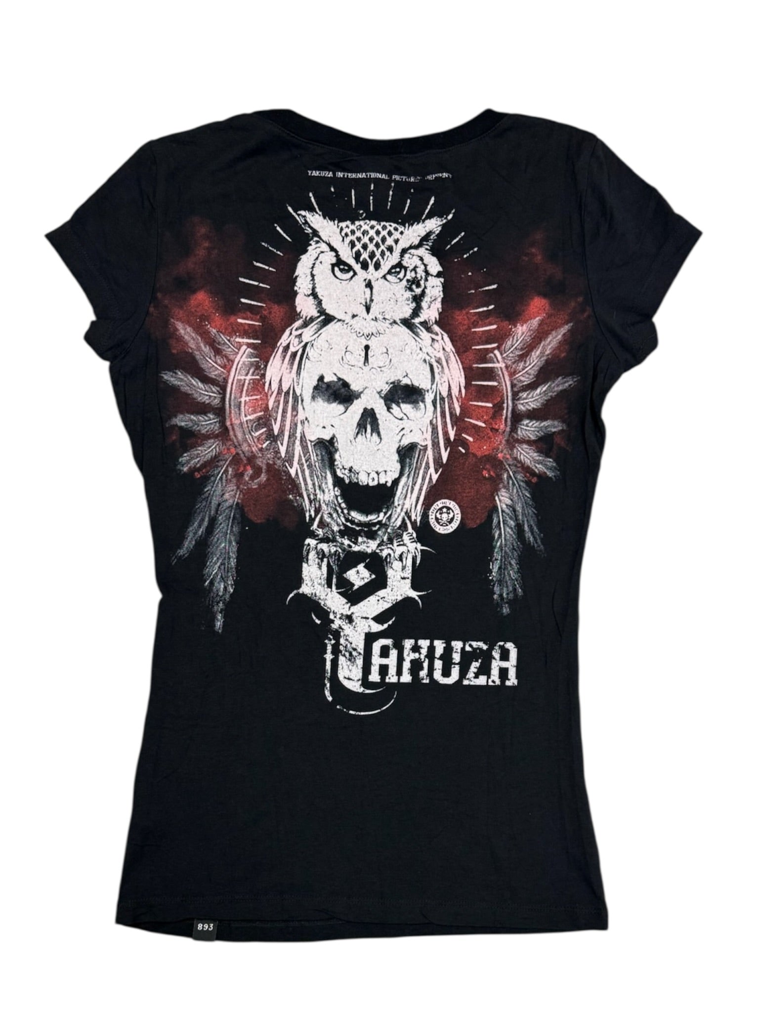 Yakuza Y2k Skull Women's T-shirt Size S
