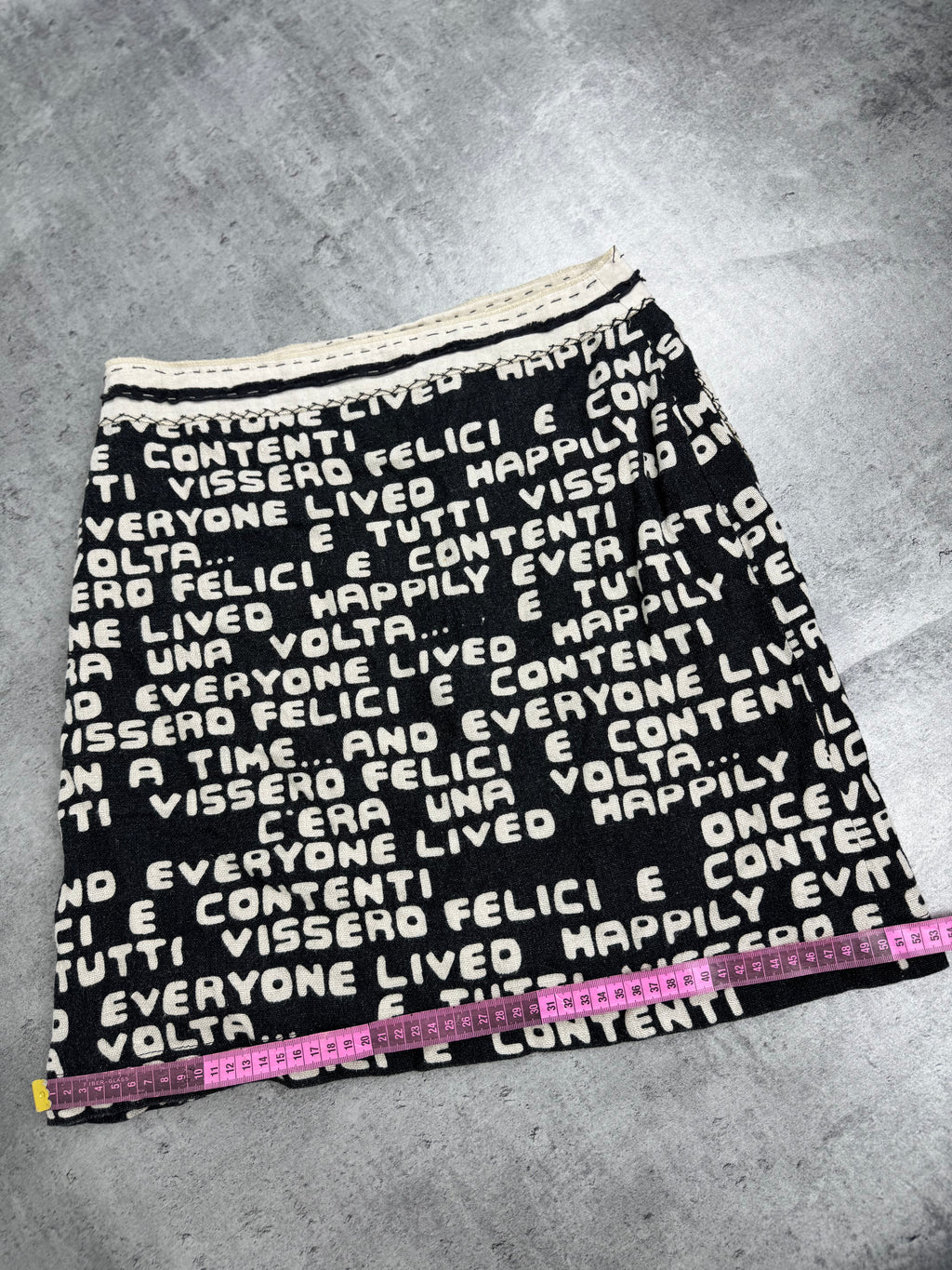 Moschino Cheap And Chic Vintage Linen Lniana y2k spódnica 2000s Britney Spears Madonna