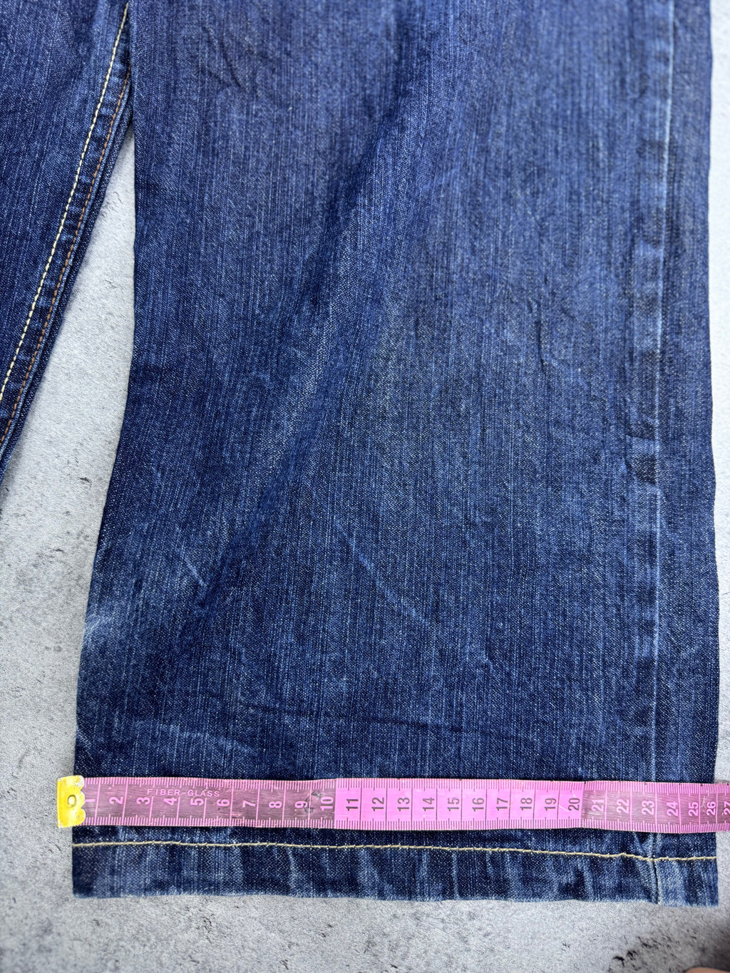 Authentic Baggy Southpole Wide Leg Jeans Spodnie Y2K embroidery on the back loose fit American