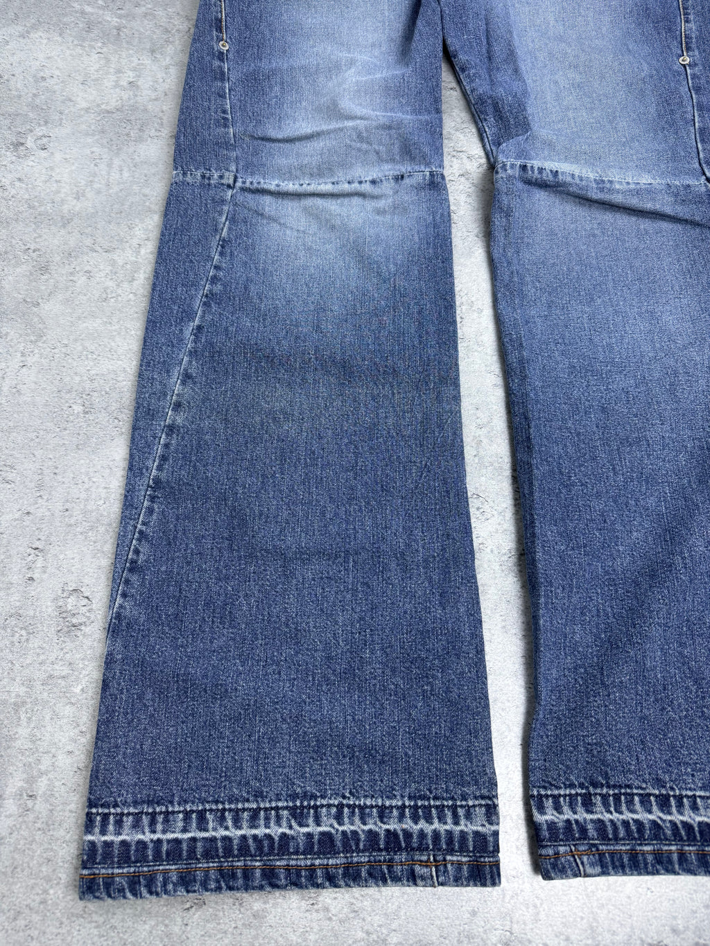Dolce Gabbana  Straight Leg 2000s Vintage y2k Baggy Jeans Spodnie Jeansowe Designer