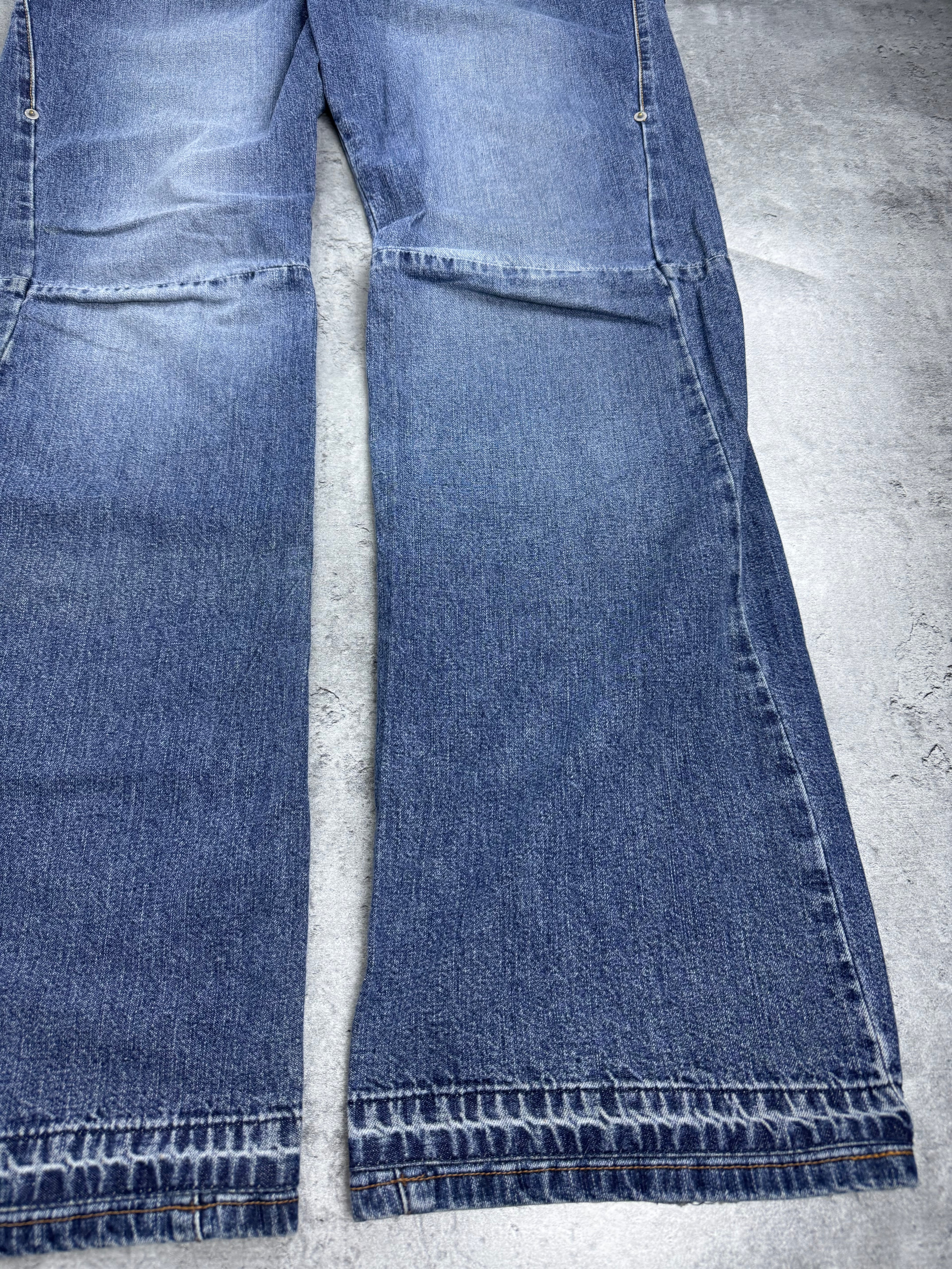 Dolce Gabbana  Straight Leg 2000s Vintage y2k Baggy Jeans Spodnie Jeansowe Designer