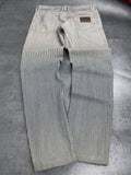 Dolce Gabbana Y2K Straight Leg Spodnie w Paski Striped Pants Vintage 2000s Designer Premium Old Money preppy