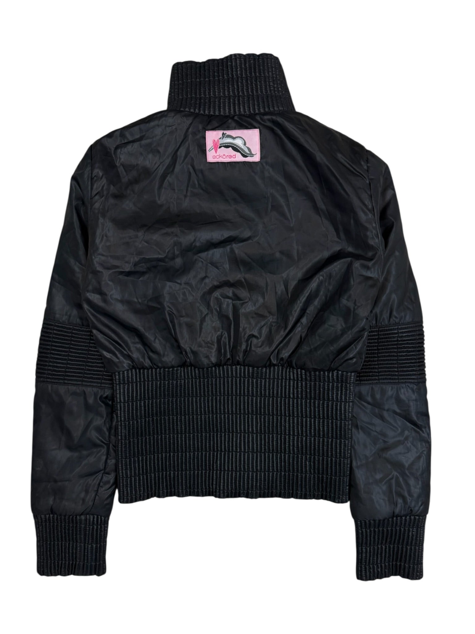 Vintage 00s Y2k Ecko Puffer Jacket Size XS Black