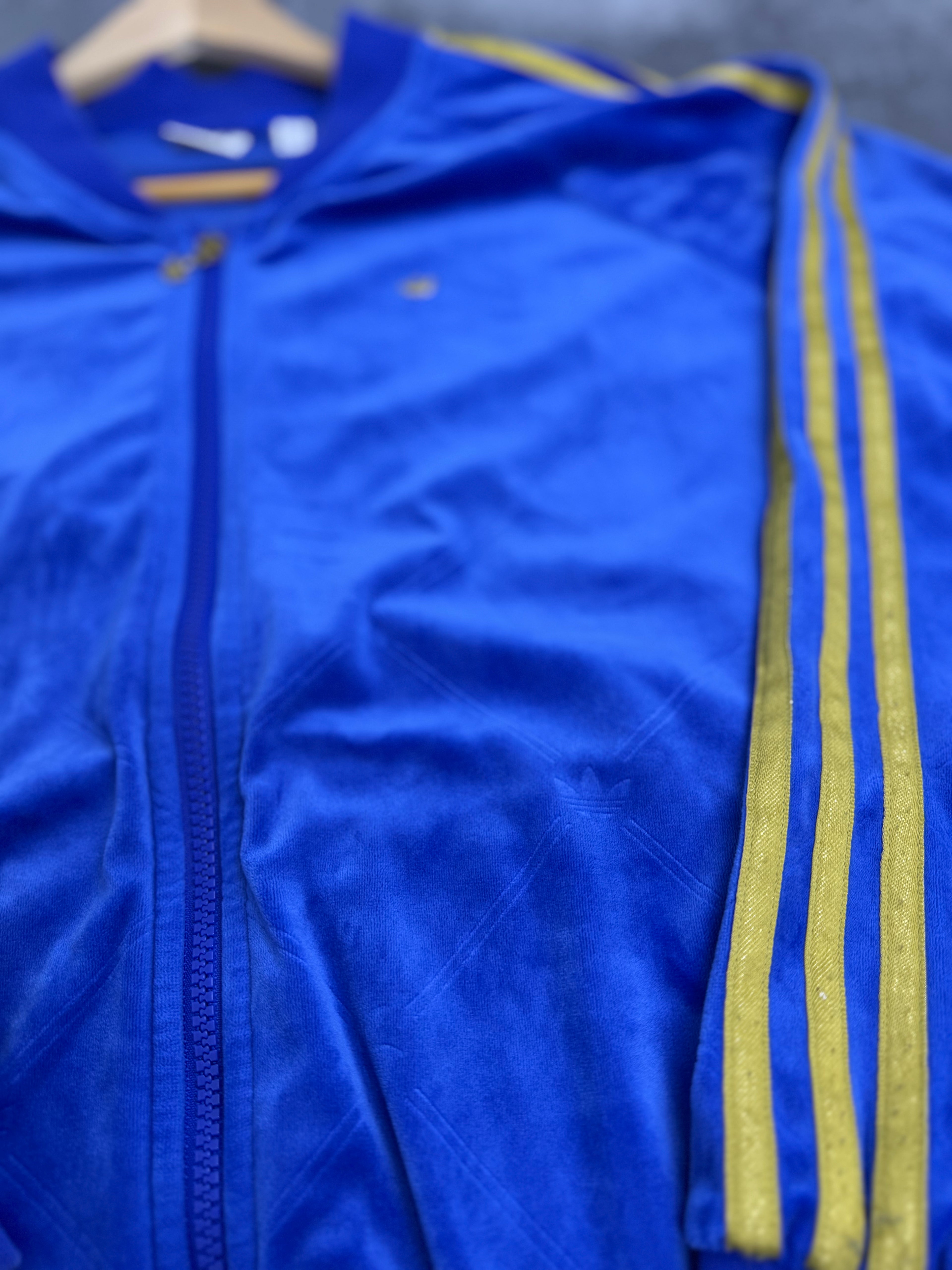 Adidas Tracksuit Set Komplet Dresowy Welurowy Aksamit Streetwear Na Siłownię Sportswear