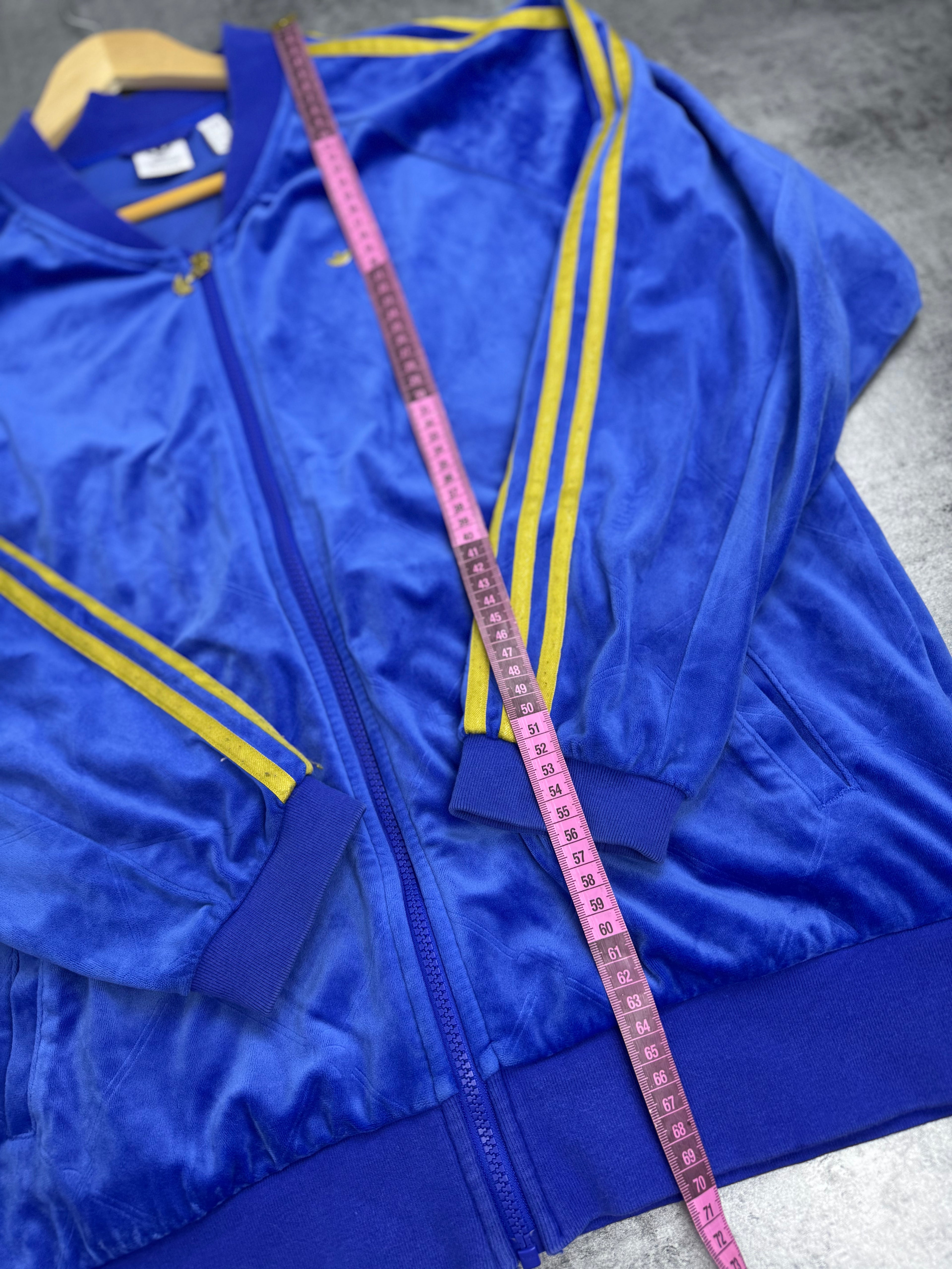 Adidas Tracksuit Set Komplet Dresowy Welurowy Aksamit Streetwear Na Siłownię Sportswear