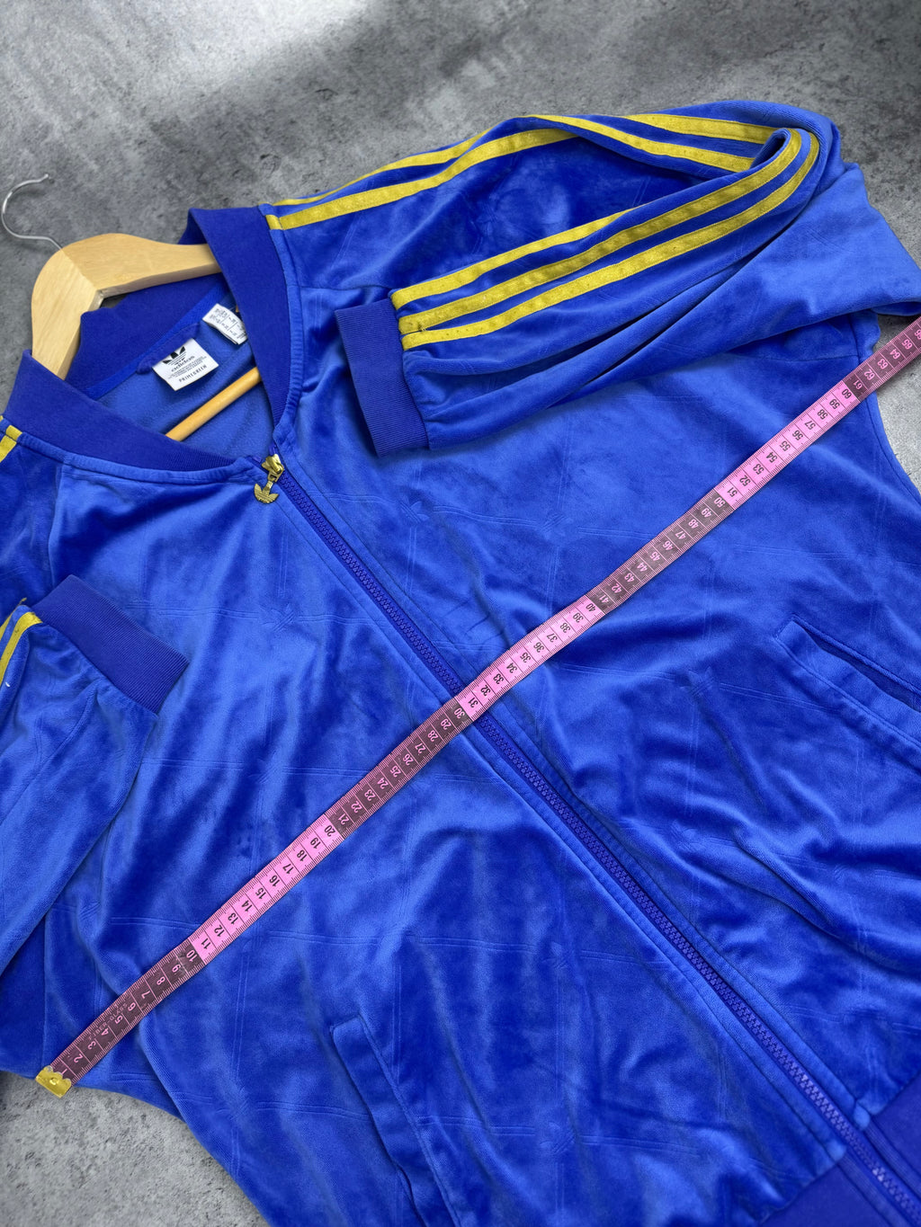 Adidas Tracksuit Set Komplet Dresowy Welurowy Aksamit Streetwear Na Siłownię Sportswear