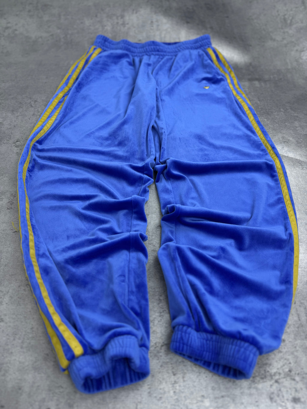 Adidas Tracksuit Set Komplet Dresowy Welurowy Aksamit Streetwear Na Siłownię Sportswear