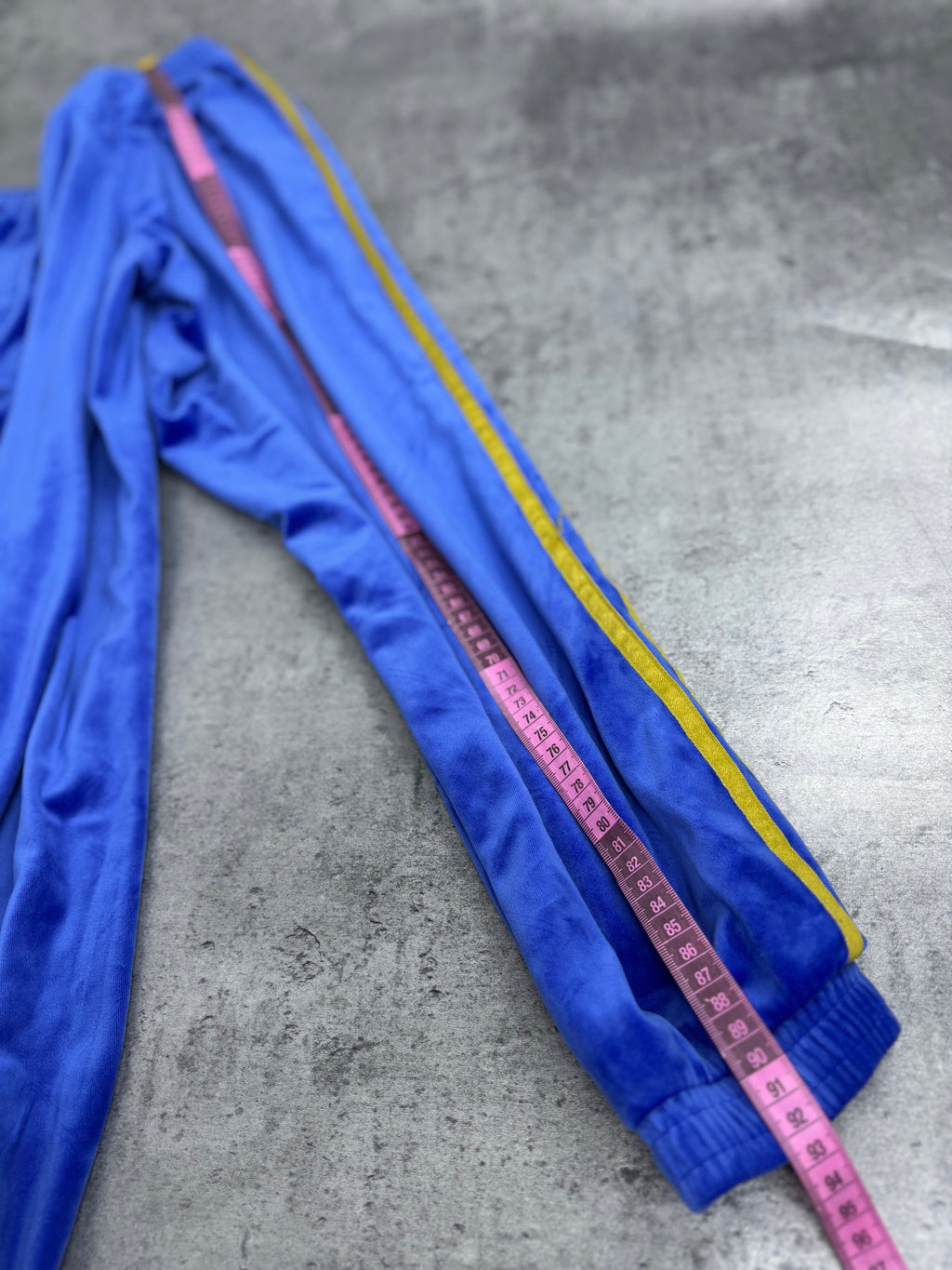 Adidas Tracksuit Set Komplet Dresowy Welurowy Aksamit Streetwear Na Siłownię Sportswear