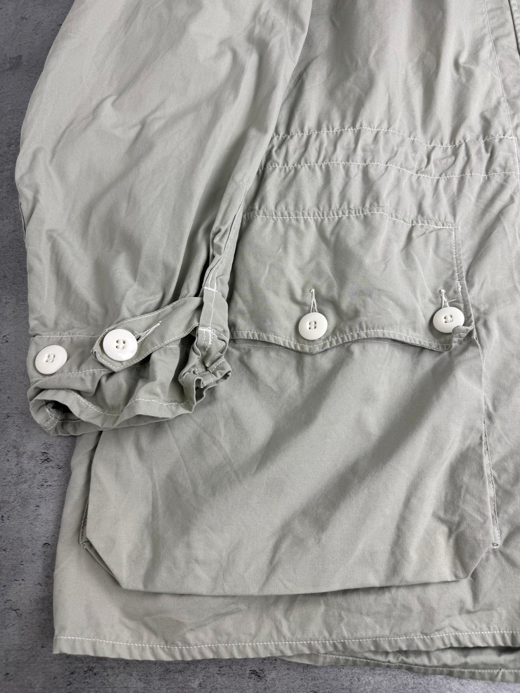 Vintage 1960s Swedish Army M62 Snow Camo Parka Military Coat C50