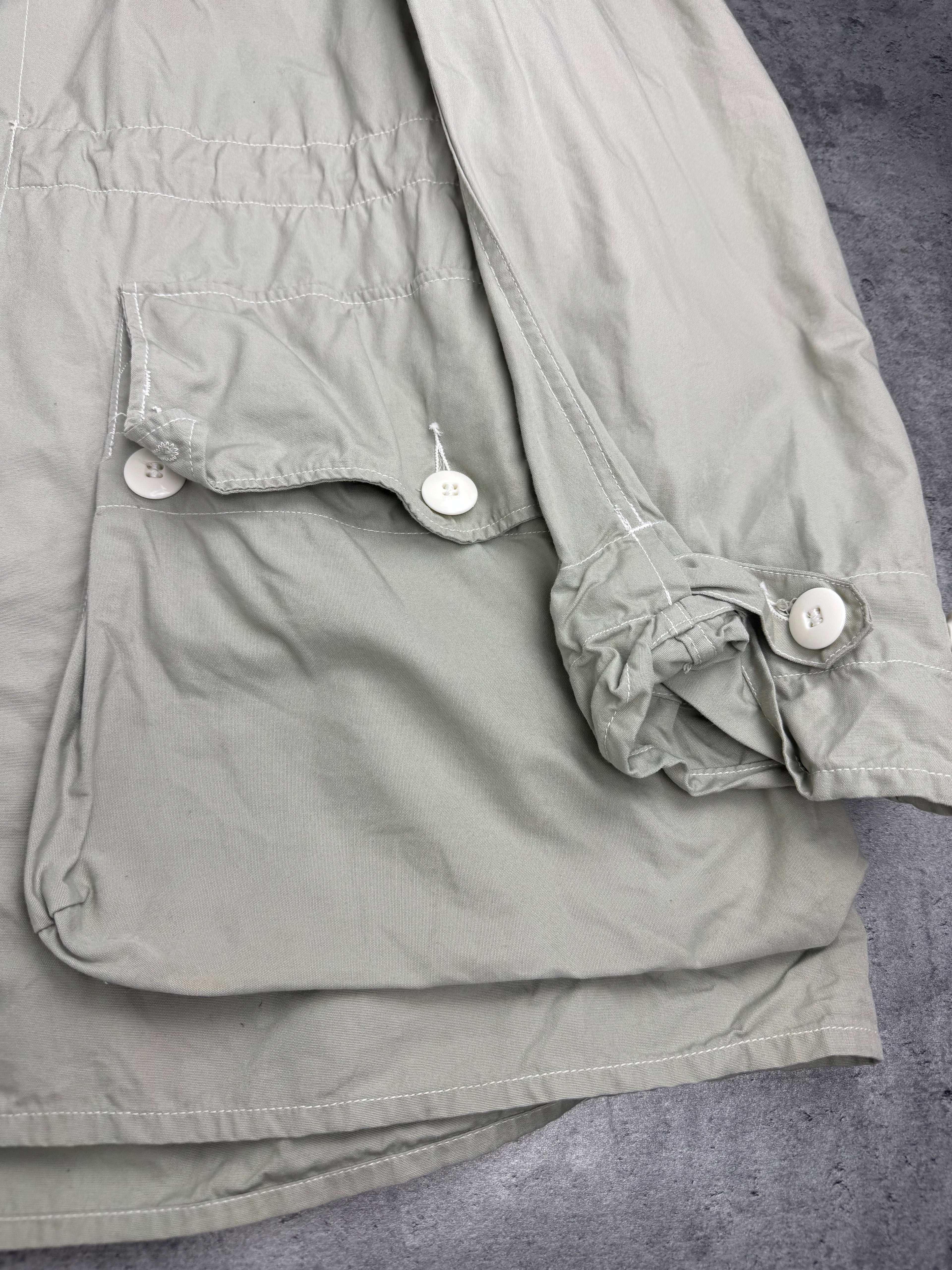 Vintage 1960s Swedish Army M62 Snow Camo Parka Military Coat C50